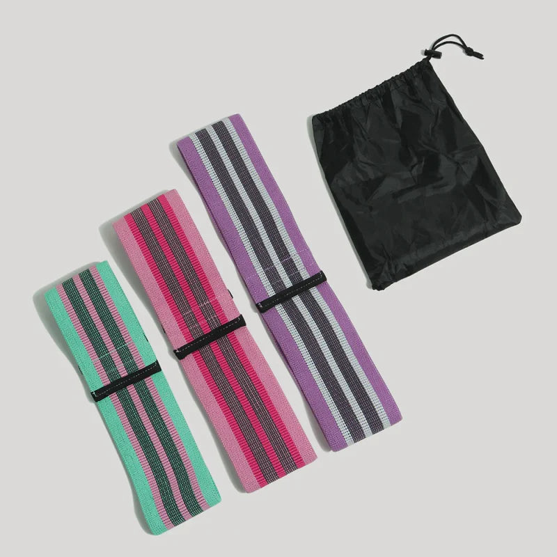 Kit Completo de Entrenamiento: Polainas de 2 kg Para Fuerza y Resistencia Con Velcro, 3 Ligas de Tela Con Diferentes Niveles de Resistencia Para Ejercicios Funcionales, y Pesa Rusa de 2 kg Para Rutinas de Fuerza