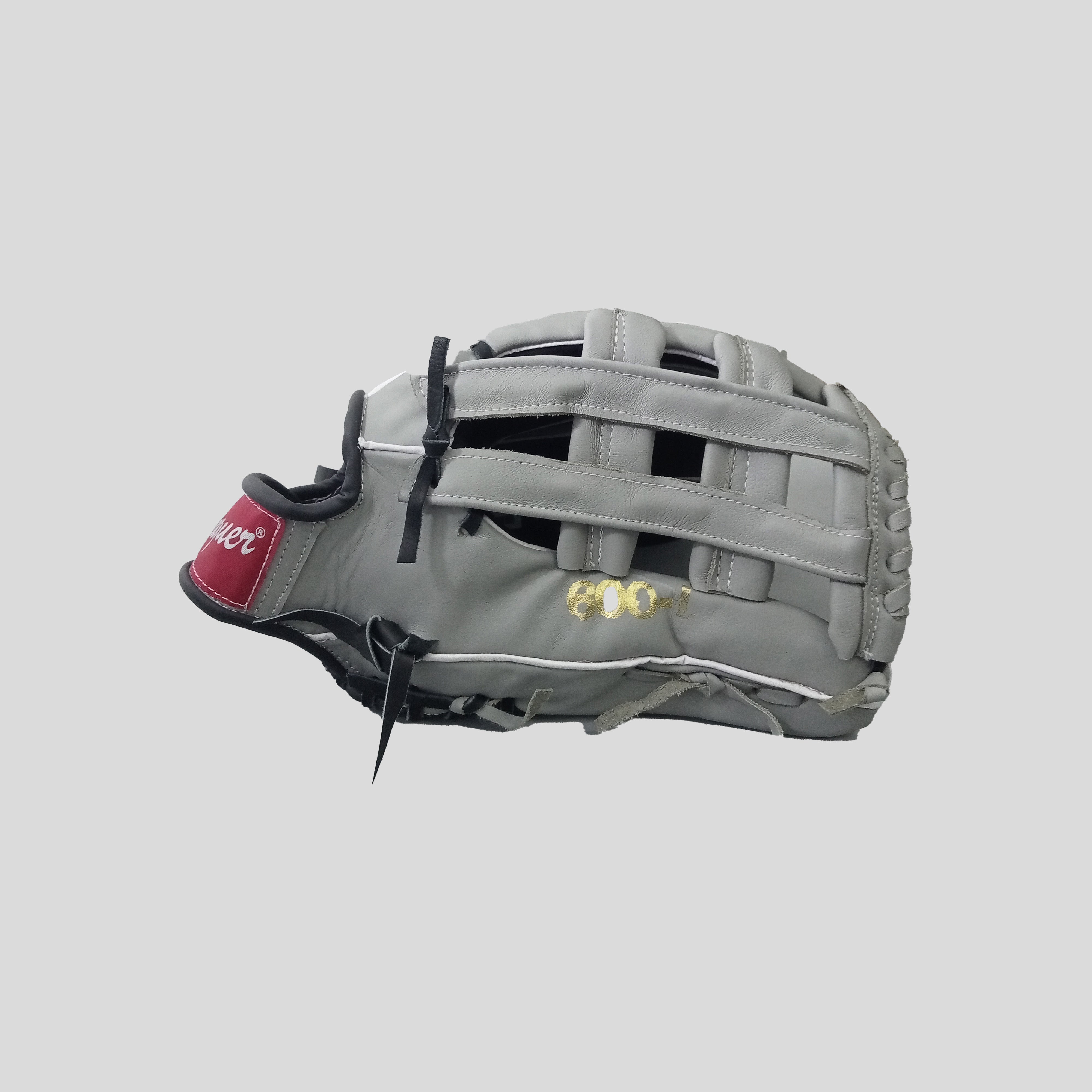 Manilla de Béisbol Luger para Adulto Tamaño 600, Fabricada en Carnaza Gruesa y Duradera para Uso Prolongado