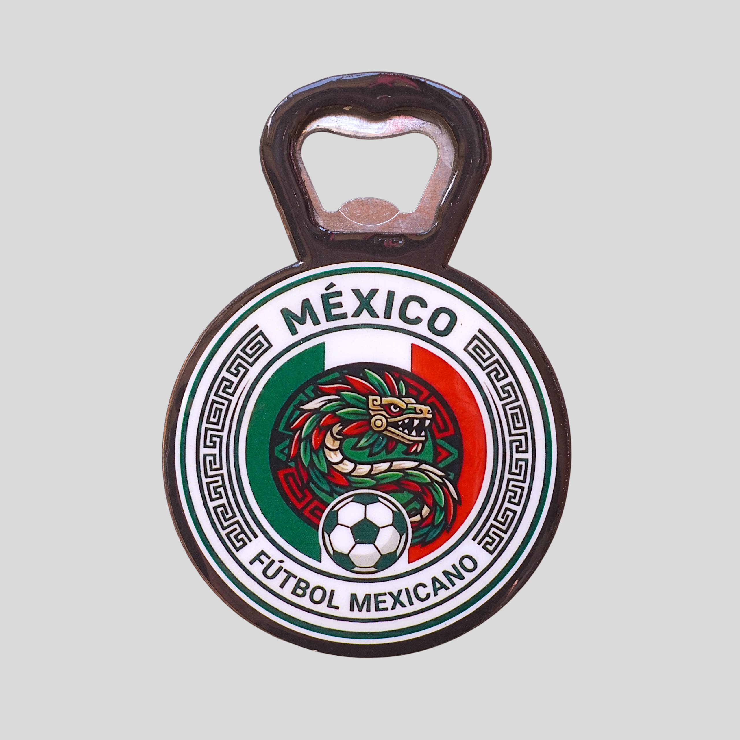 Destapador con Diseño de Fútbol Mexicano