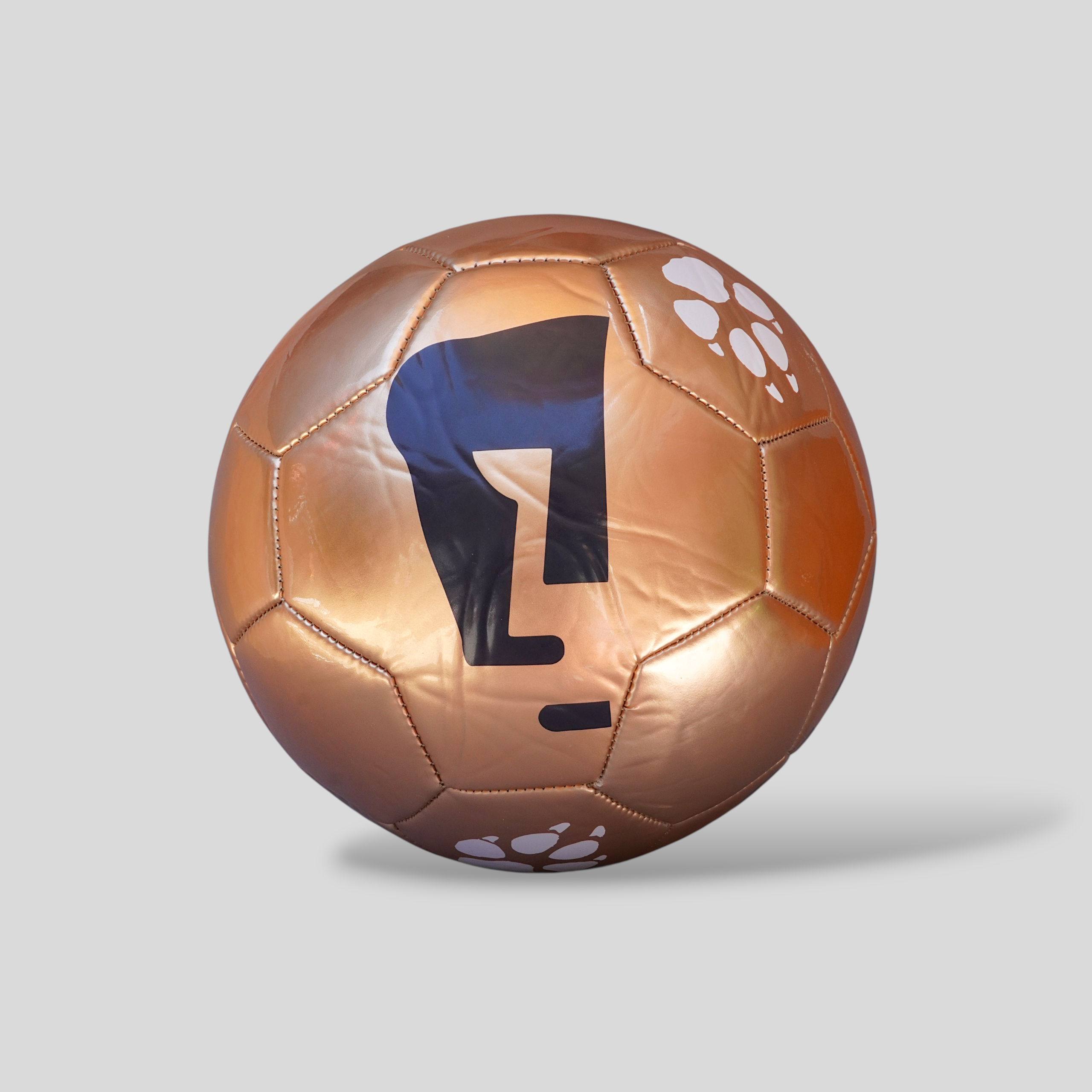 Balón Fútbol Club Pumas Tamaño 5 Cosido Dorado Azul