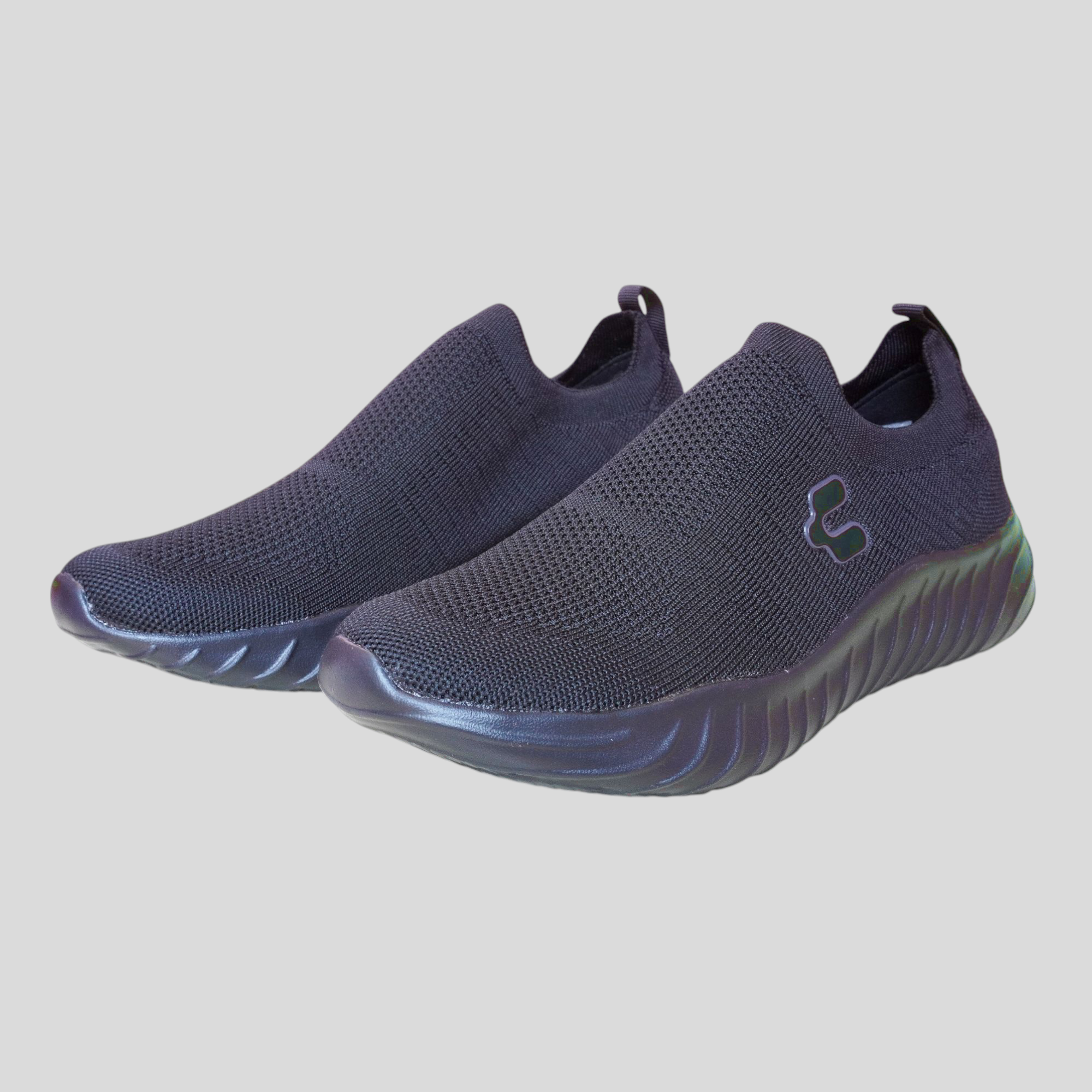 Tenis Charly Slip-On Tela Cómodos Ligeros Sin Agujetas Uso Casual