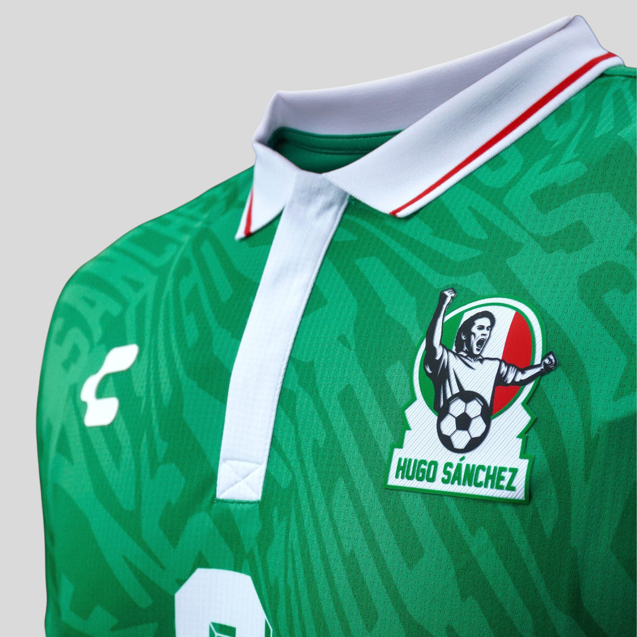 Jersey Charly Leyendas Hugo Sánchez Verde Para Hombre
