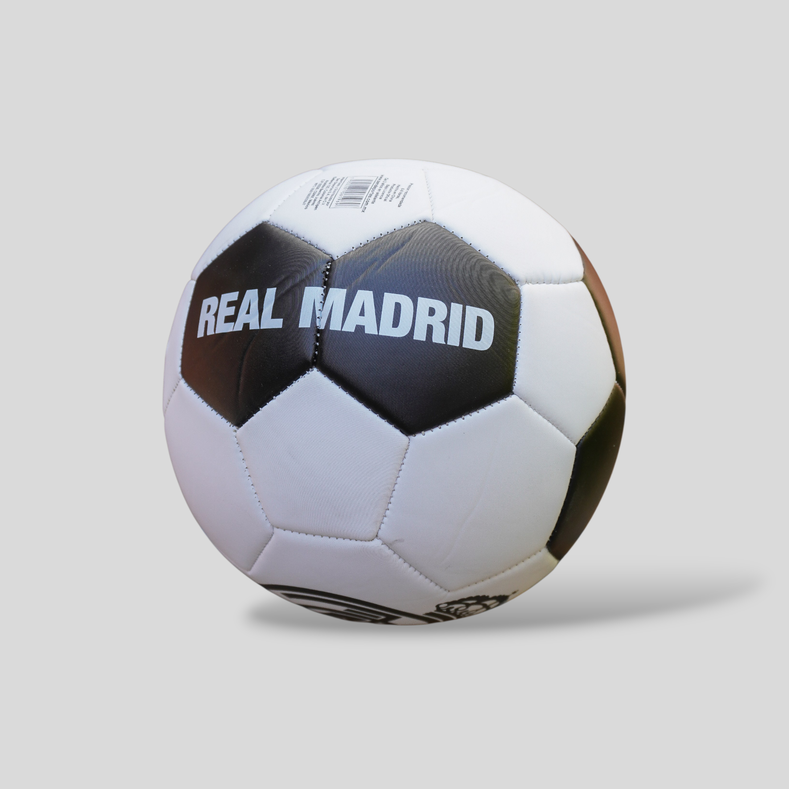 Balón de Fútbol Real Madrid Blanco Cosido