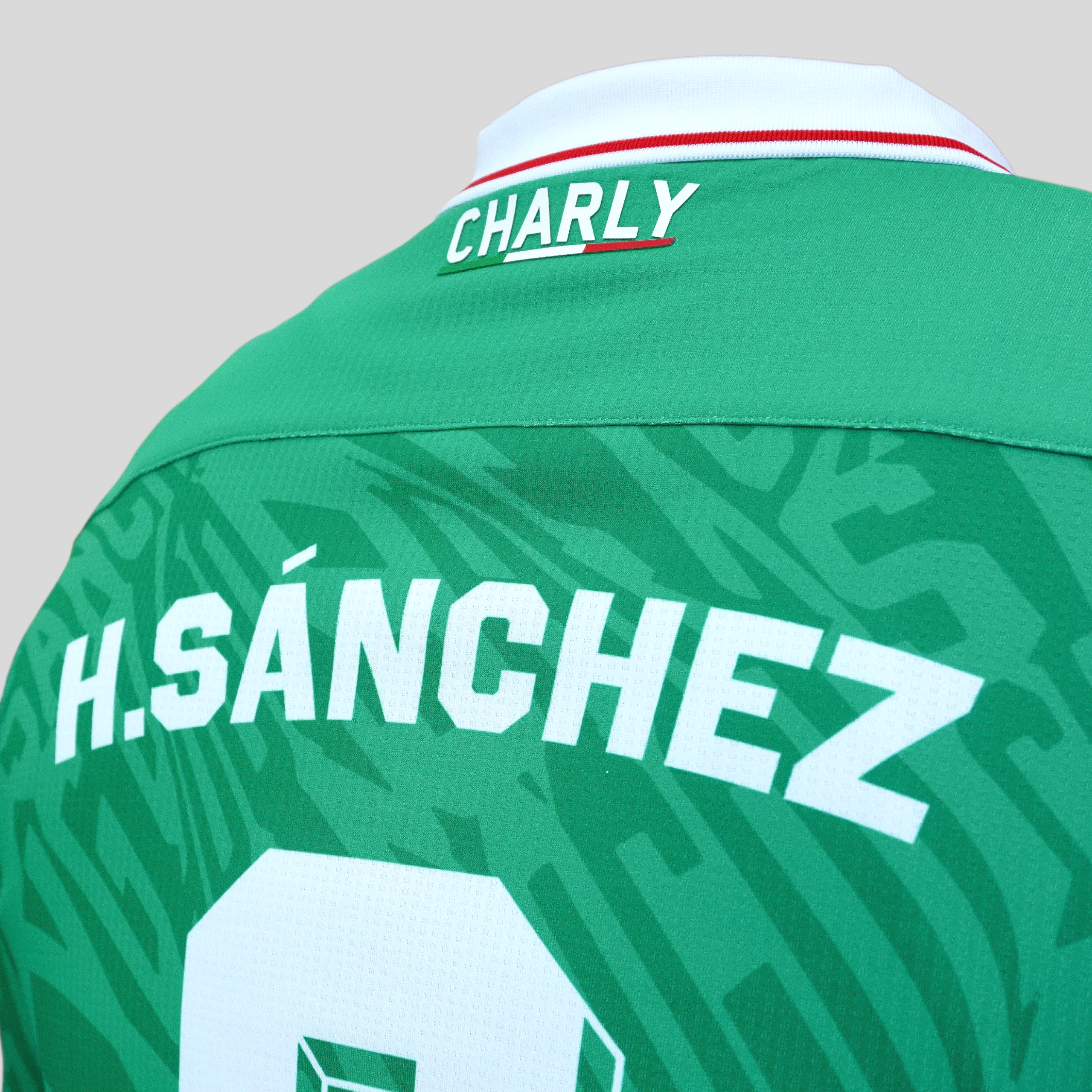 Jersey Charly Leyendas Hugo Sánchez Verde Para Hombre