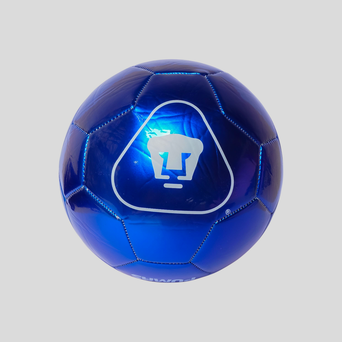 Balón fútbol tamaño 5 Pumas dorado cocido pasto recreativo entrenamiento