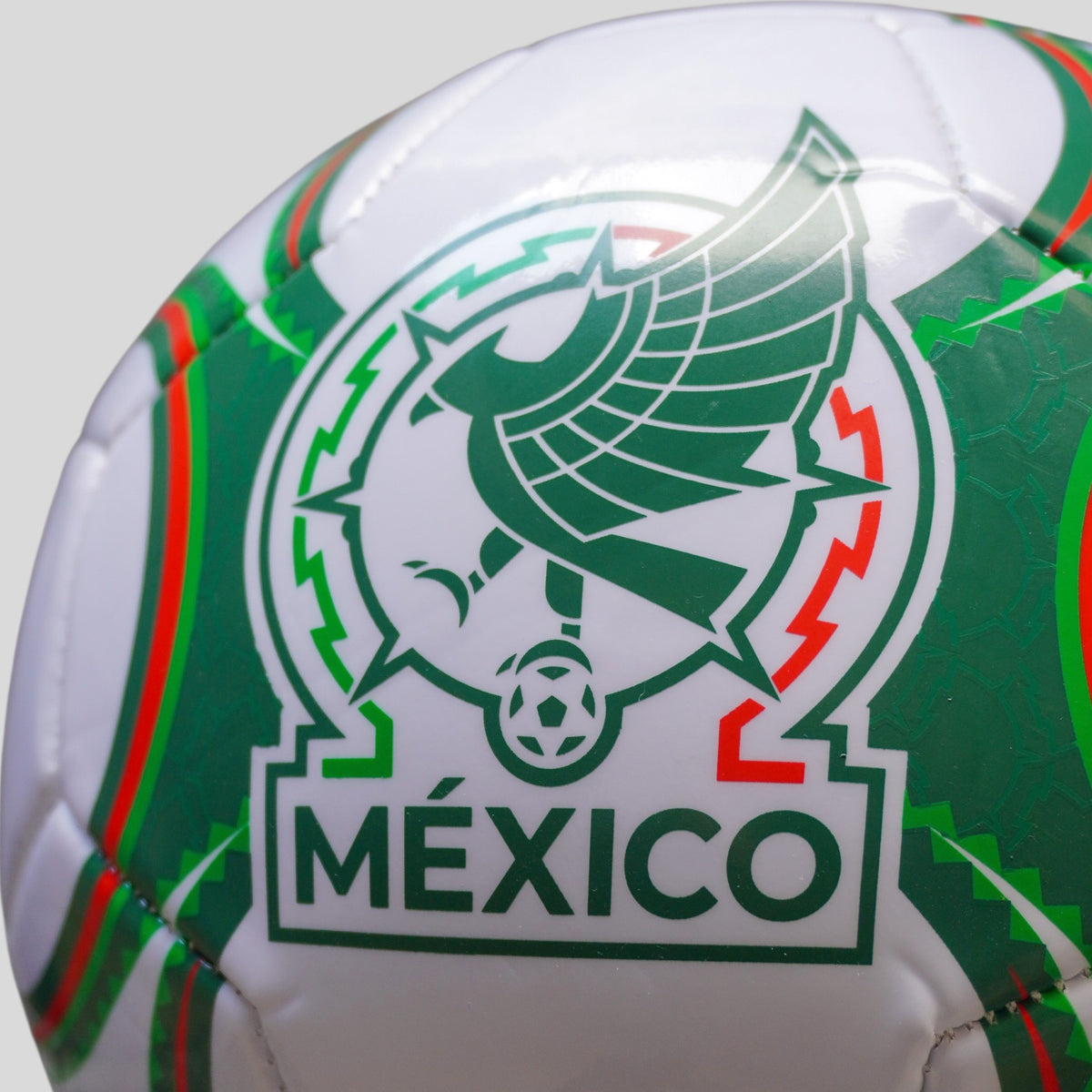 Balón Oficial Selección Mexicana Diseño Blanco con Verde, Resistente y de Alto Rendimiento para Juego (Copia)