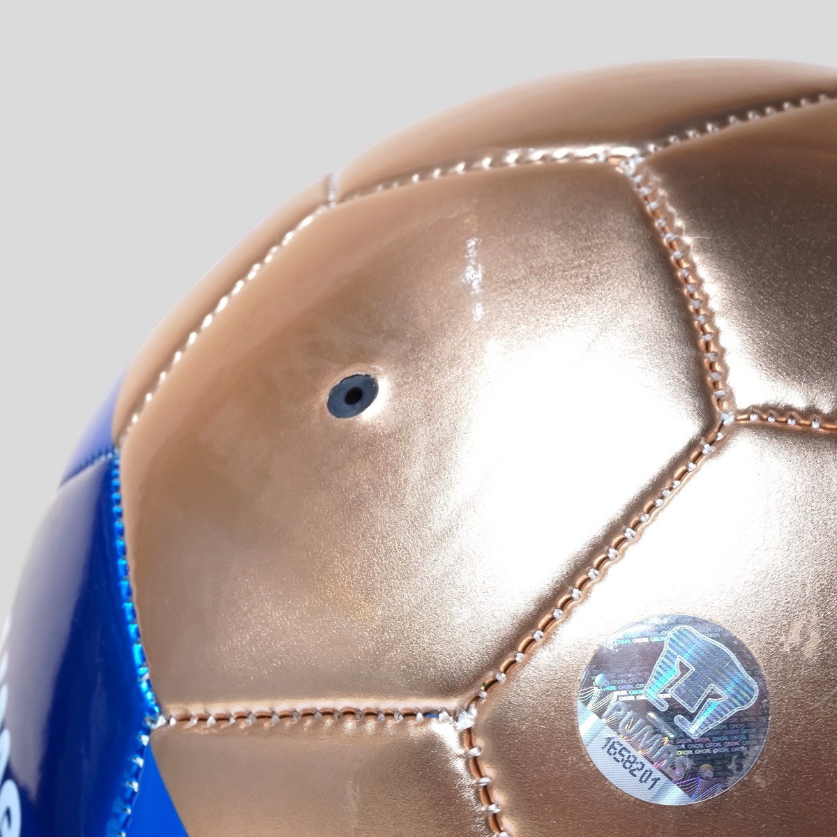 Balón fútbol tamaño 5 Pumas dorado cocido pasto recreativo entrenamiento