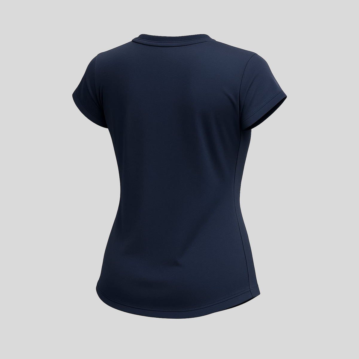 Playera de Licra para Dama con Cuello en V Cómoda, Ligera y Transpirable