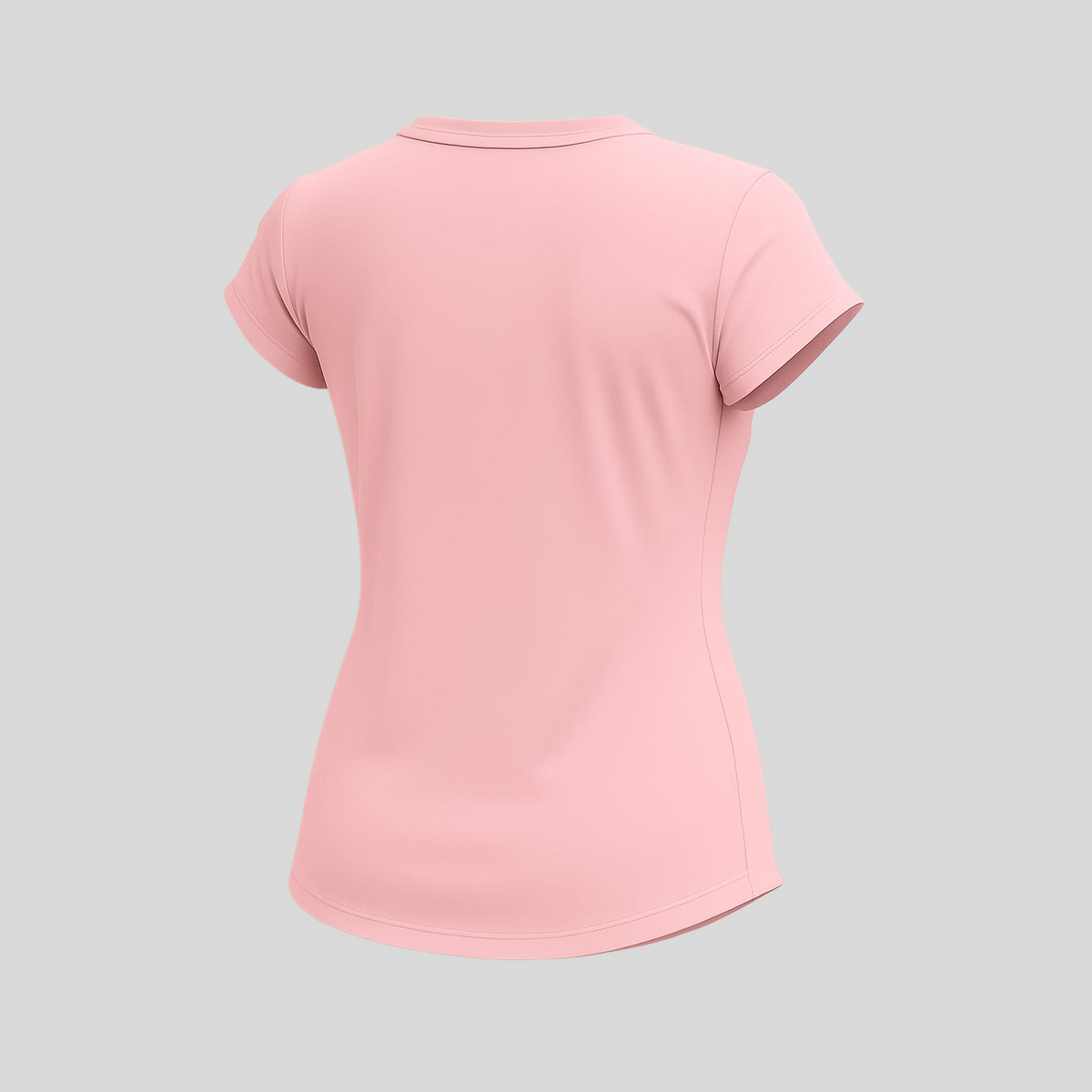 Playera de Licra para Dama con Cuello en V Cómoda, Ligera y Transpirable