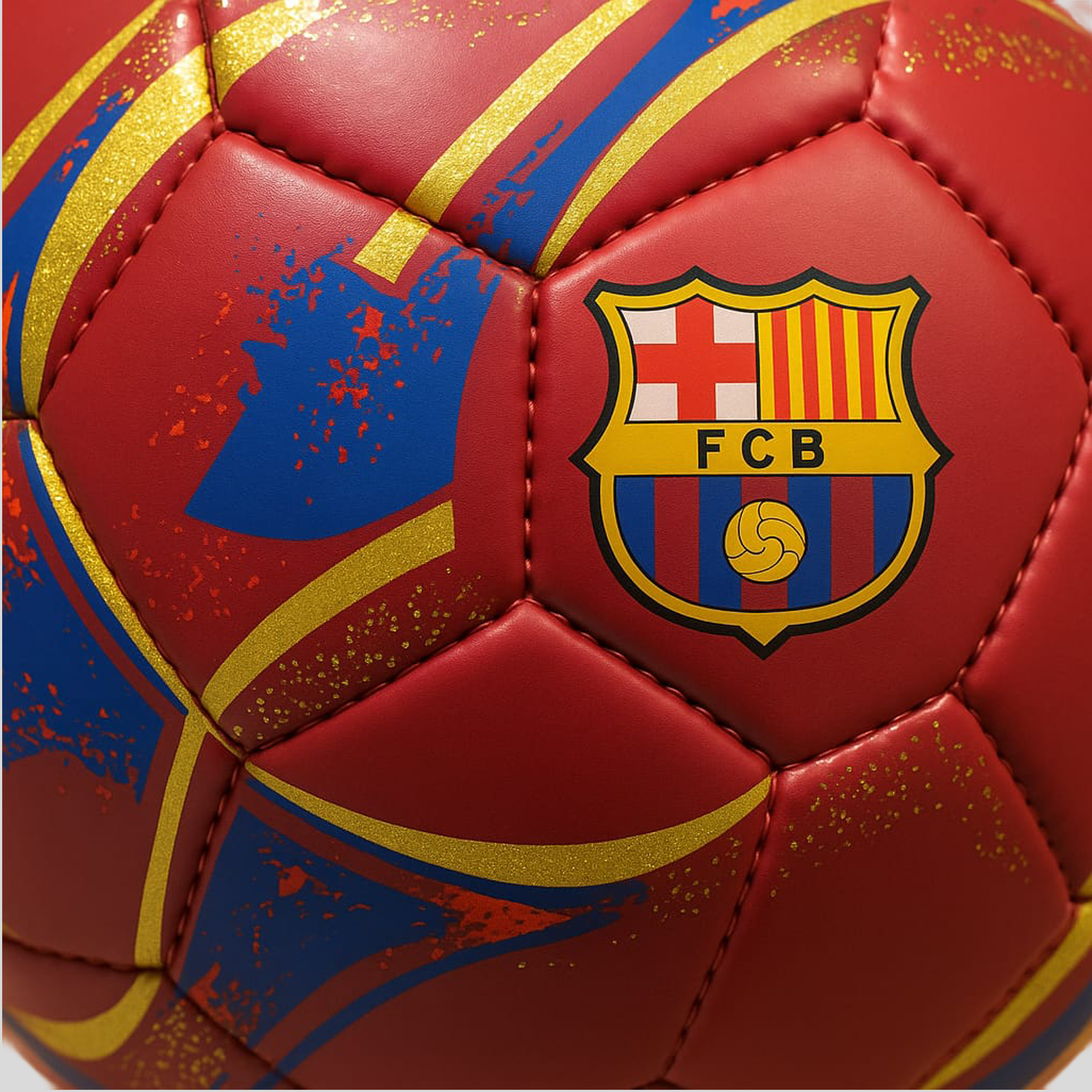 Balón de Fútbol FC Barcelona Oficial Diseño Blaugrana, Resistente y de Alto Rendimiento para Juego y Colección