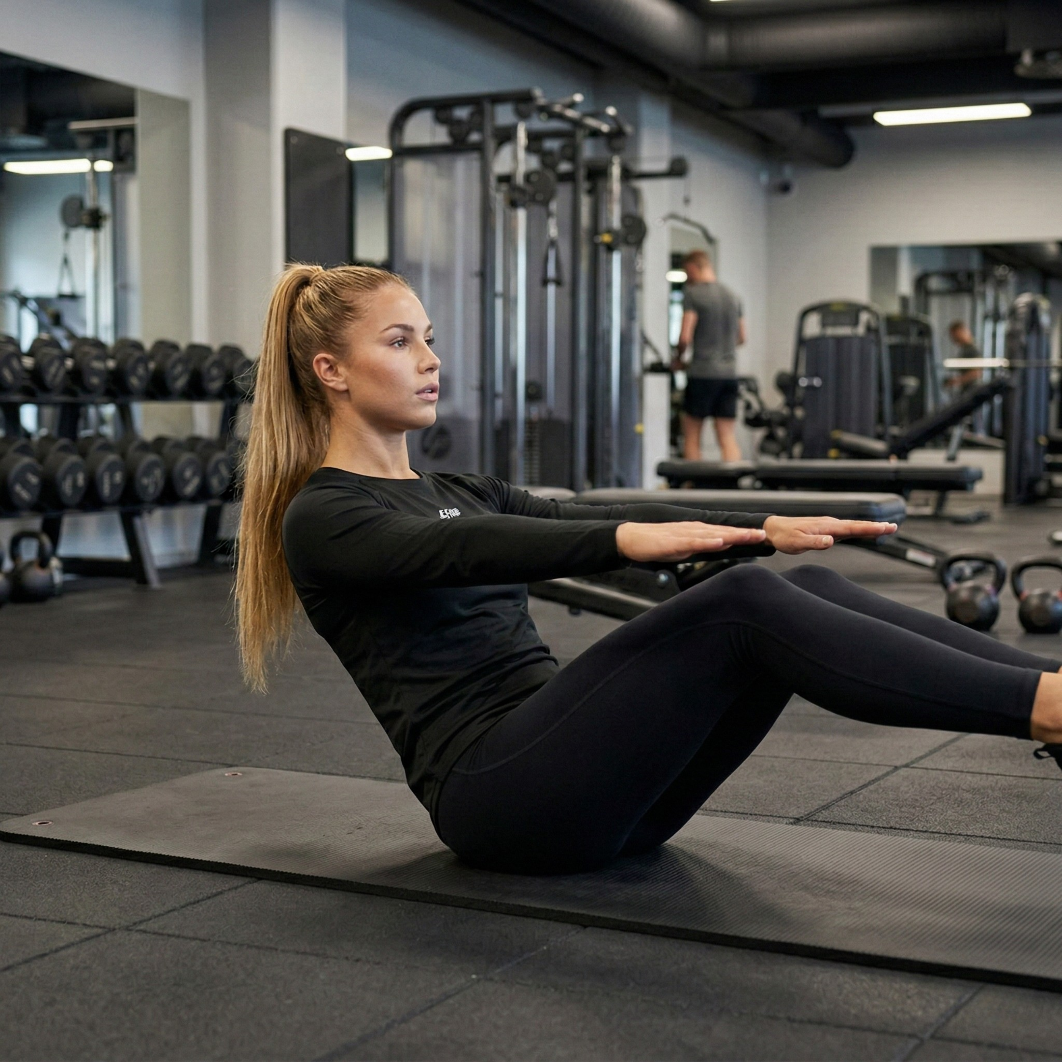 Camisa Mujer Deportiva De Compresión Para Entrenamiento