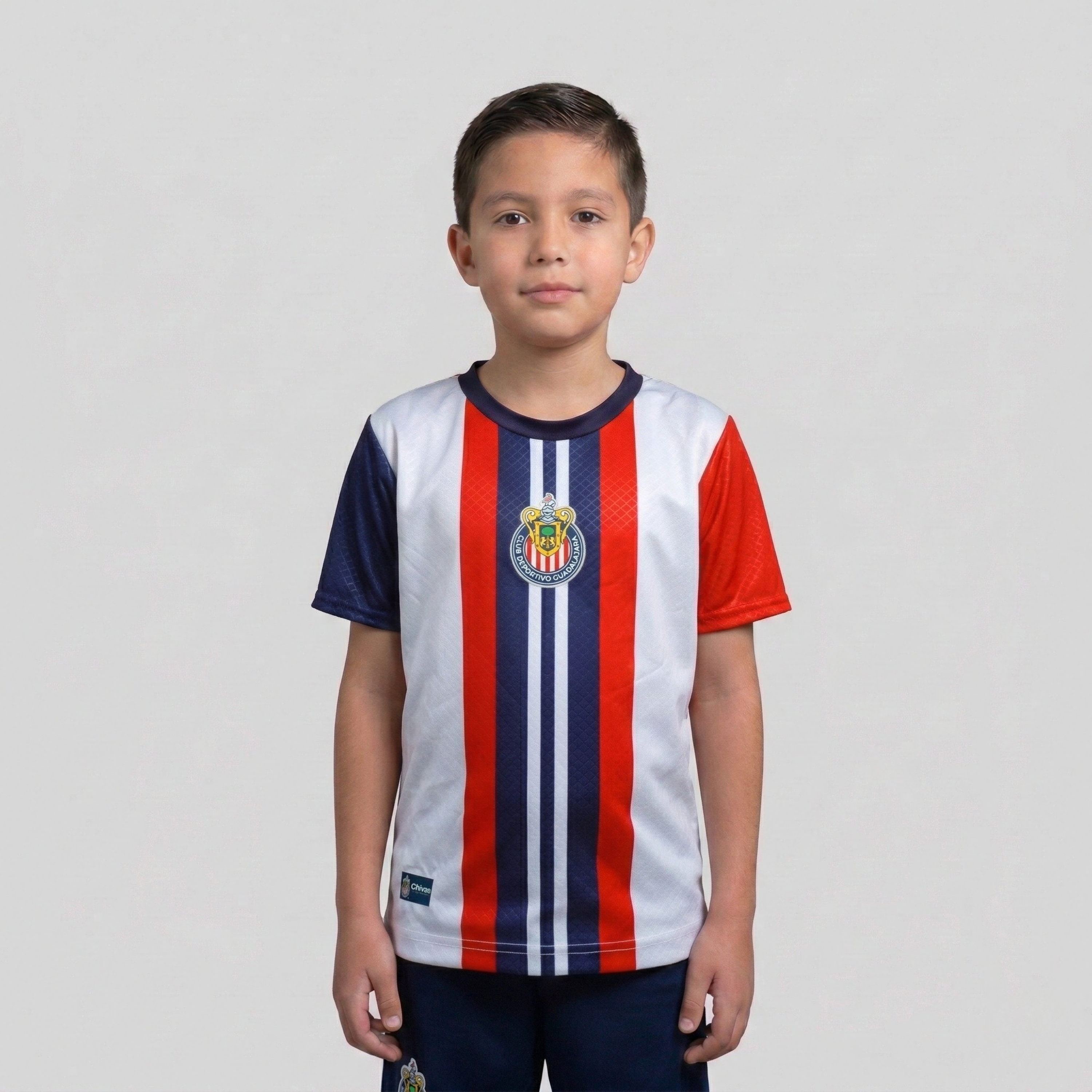 Jersey Playera Para Niño Chivas Guadalajara De Entrenamiento