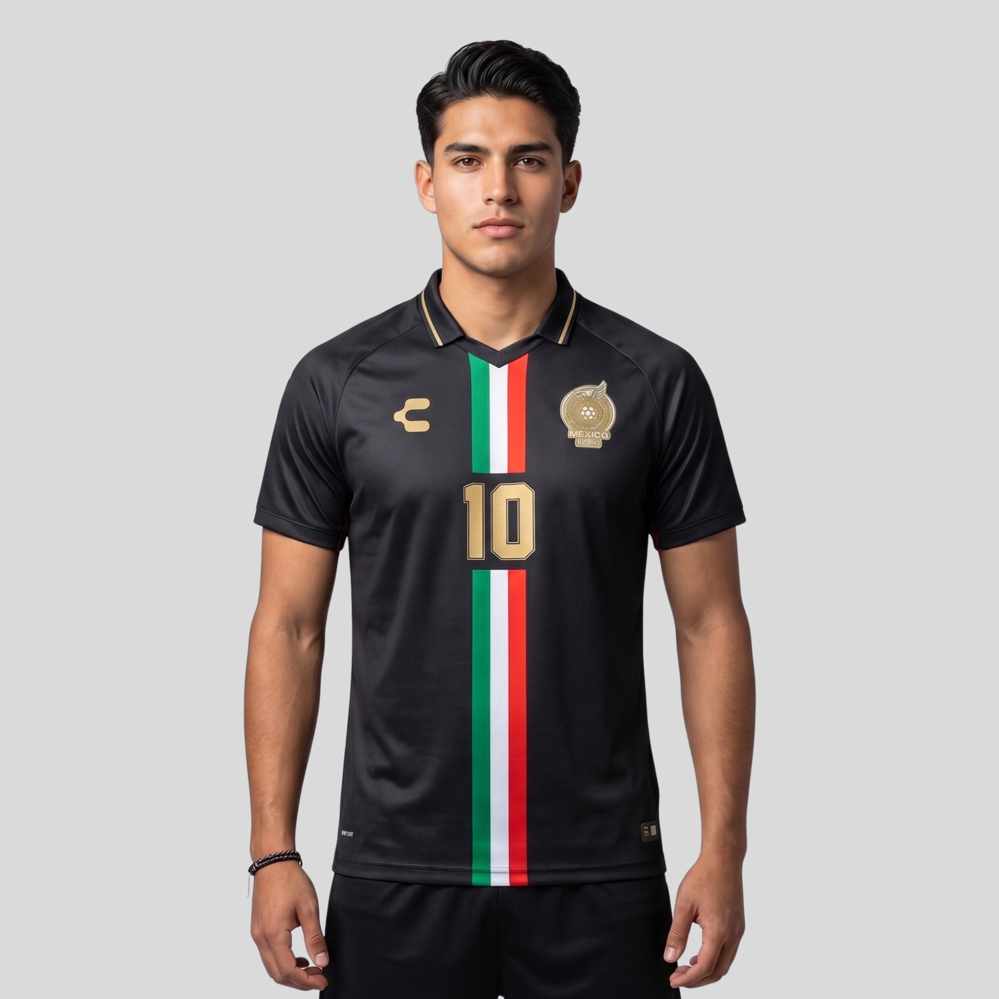 Jersey Charly Leyendas 10 Fútbol Fan color Verde para Hombre