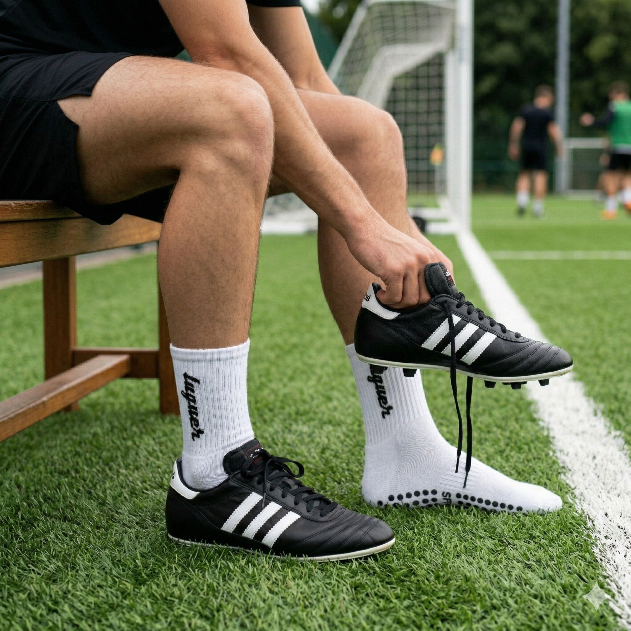 Calcetas Antideslizantes Medias Antiderrapantes Ideales Para Fútbol