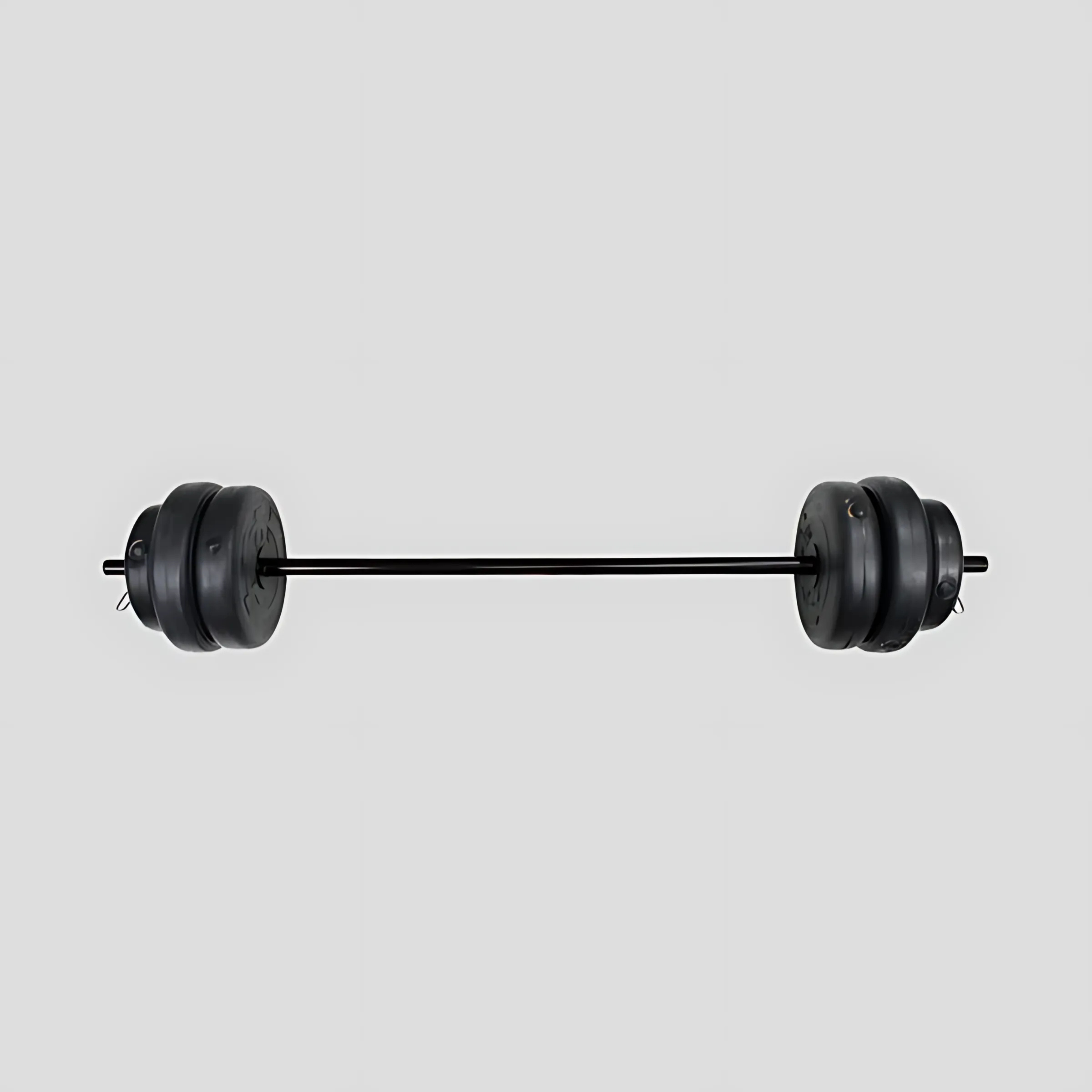 Set De Barra y Mancuernas Ajustables De 60 lb Discos Intercambiables