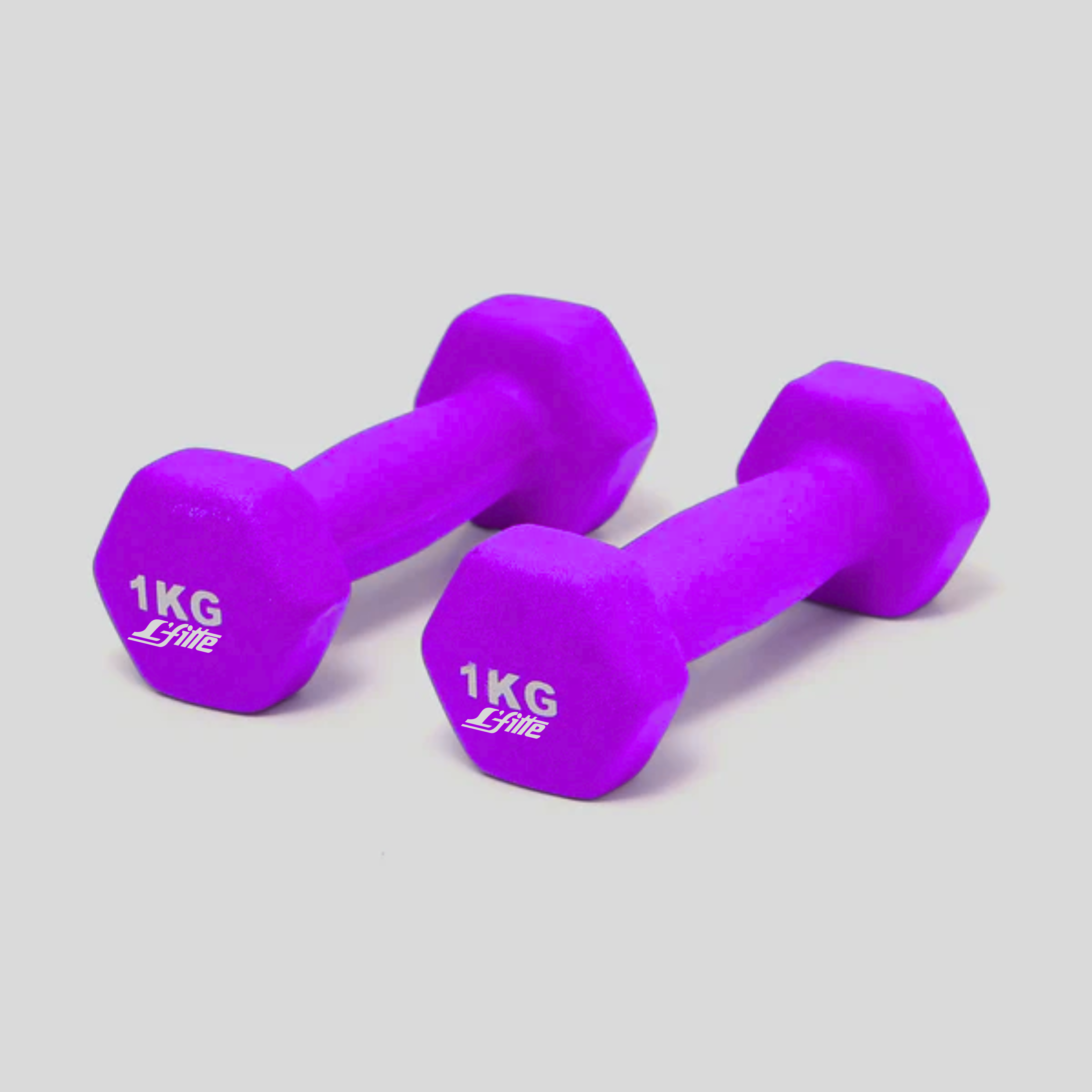 Par De Mancuernas Forradas De 1 Kg