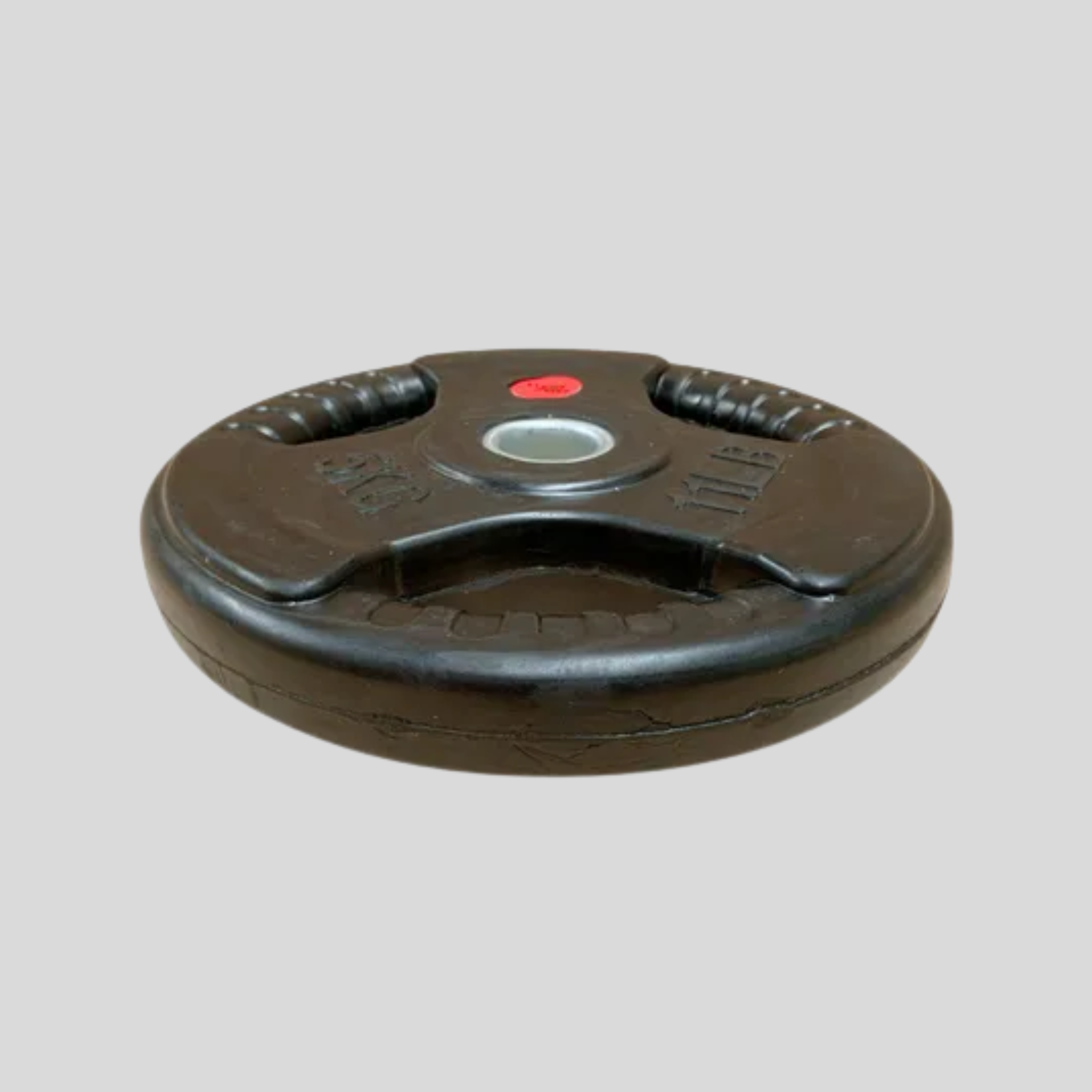 Par Discos Olímpicos 5kg 11LB Caucho Antiderrapante Gym Crossfit