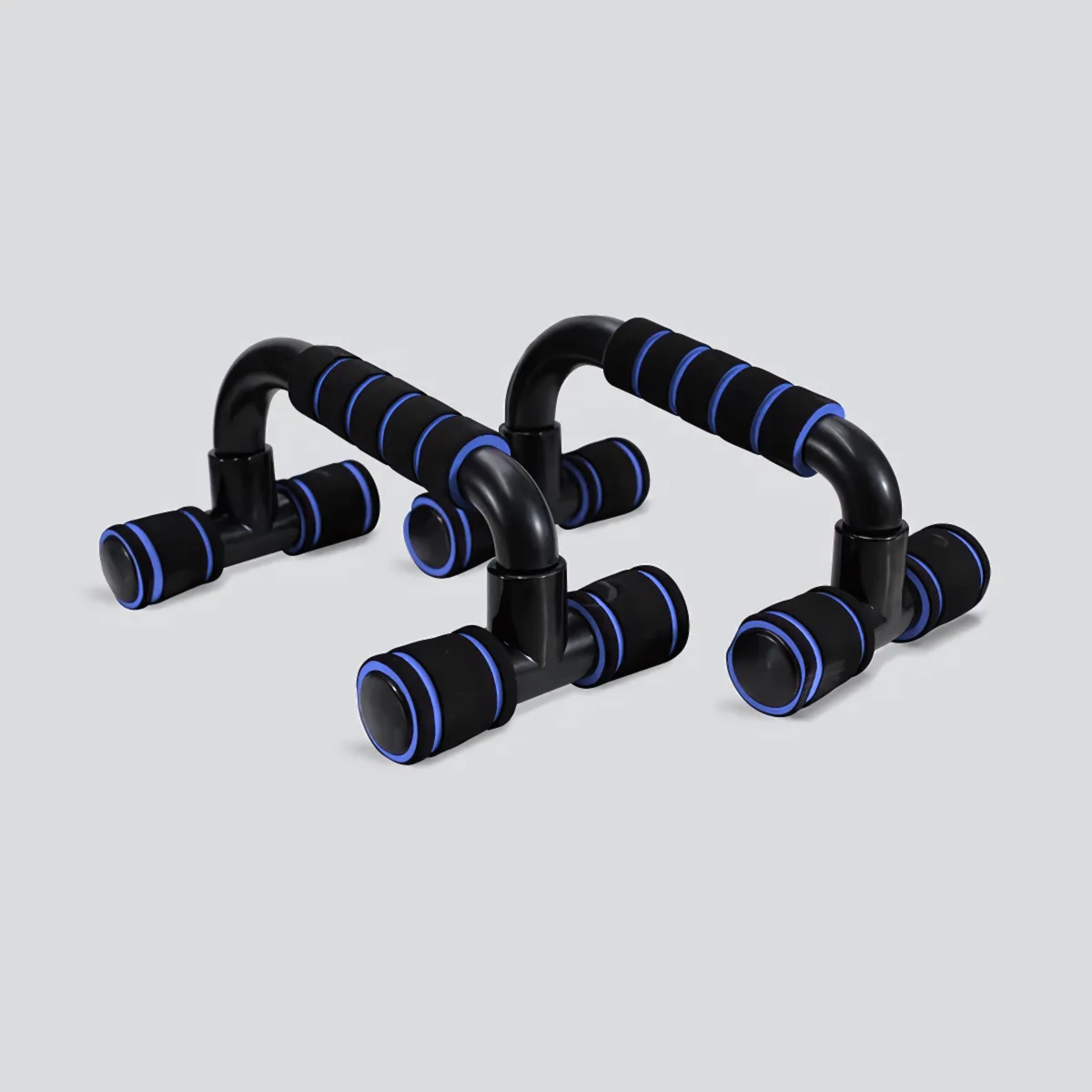 Kit para Ejercicio en Casa y Aeróbics con Rueda para Abdominales, Cuerda, Lagartijera Acojinada y 5 Bandas de Resistencia Progresiva