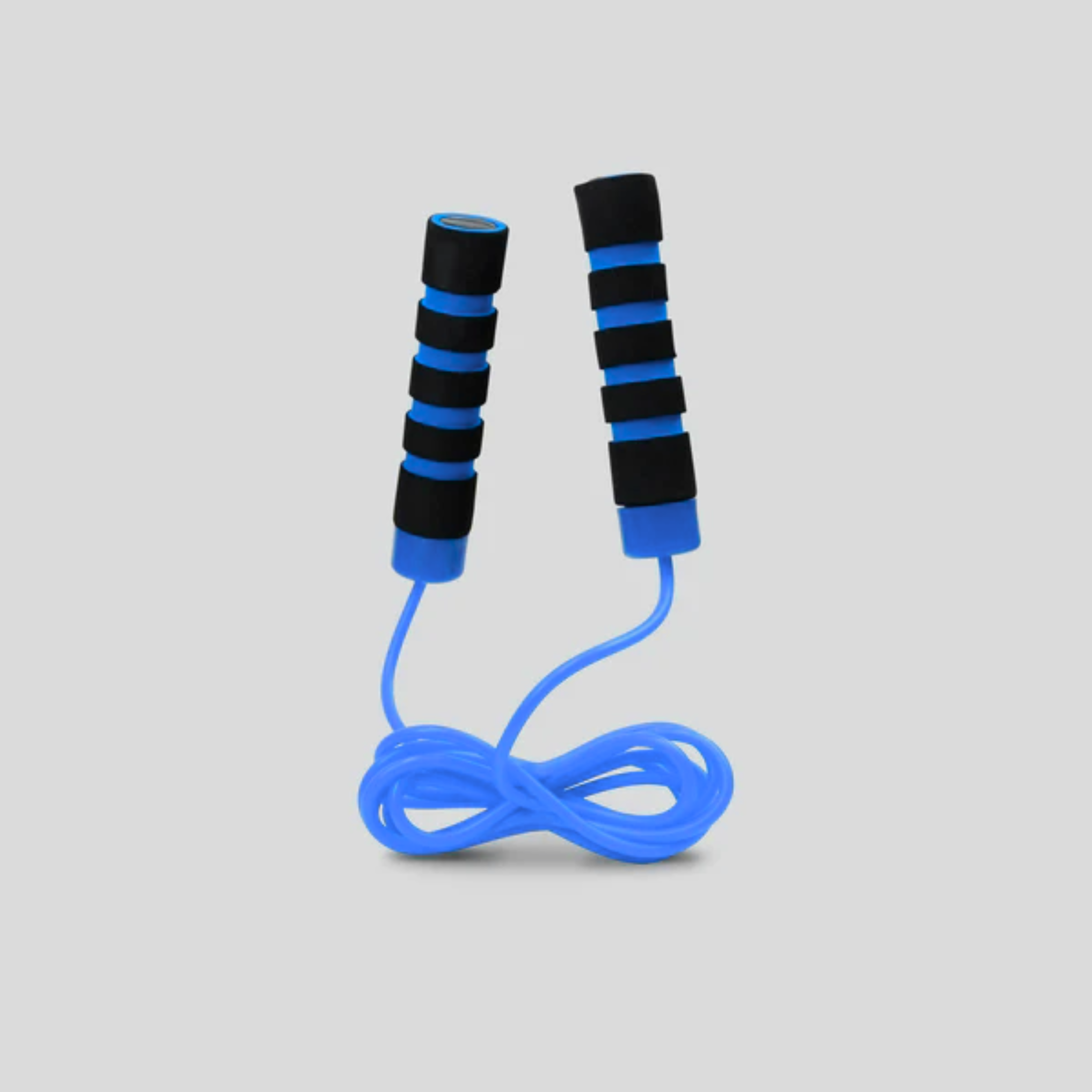 Kit para Ejercicio en Casa y Aeróbics con Rueda para Abdominales, Cuerda, Lagartijera Acojinada y 5 Bandas de Resistencia Progresiva
