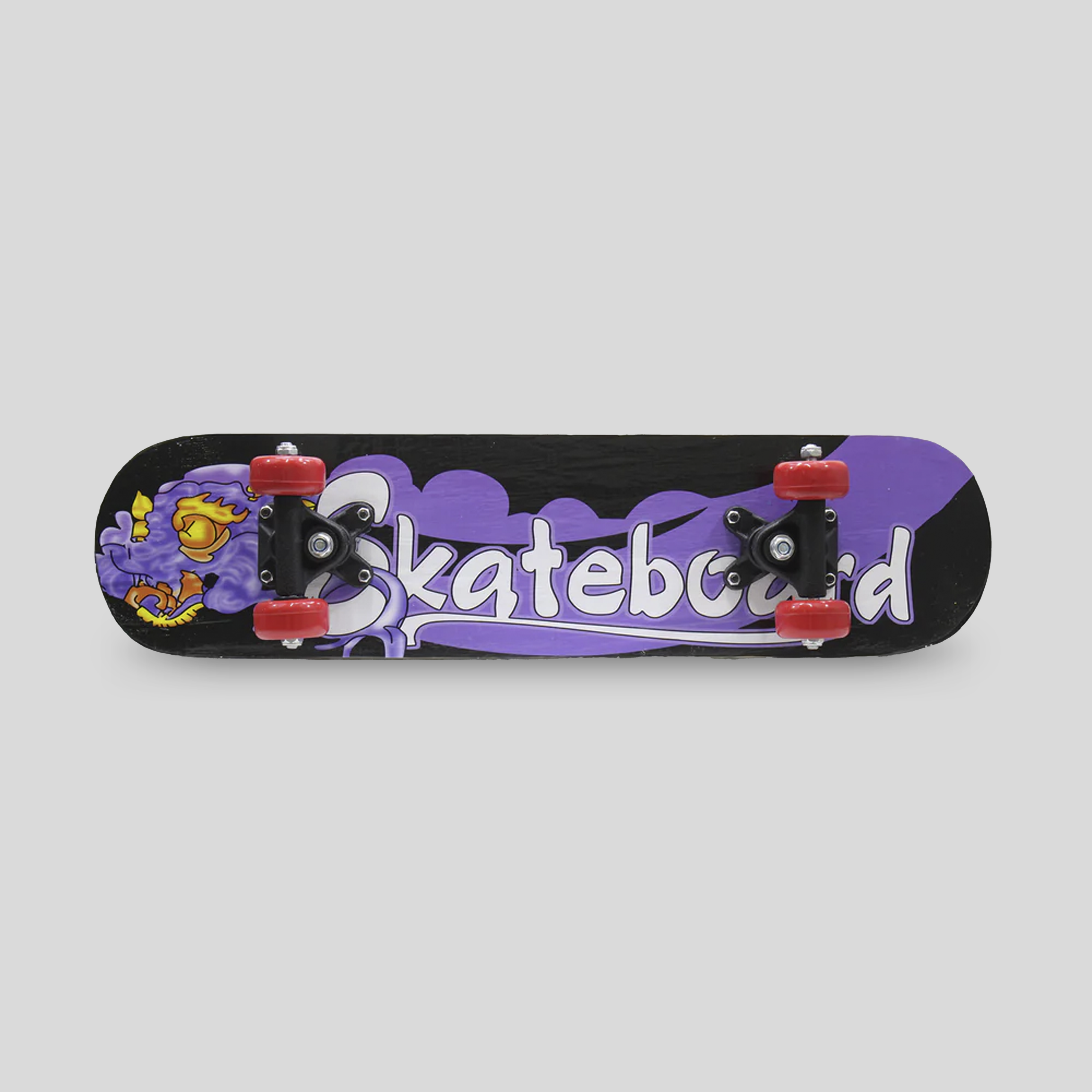 Skate Patineta Diseños Minimalistas Madera Con Lija 43cm Sport Runner Montaje Sencillo