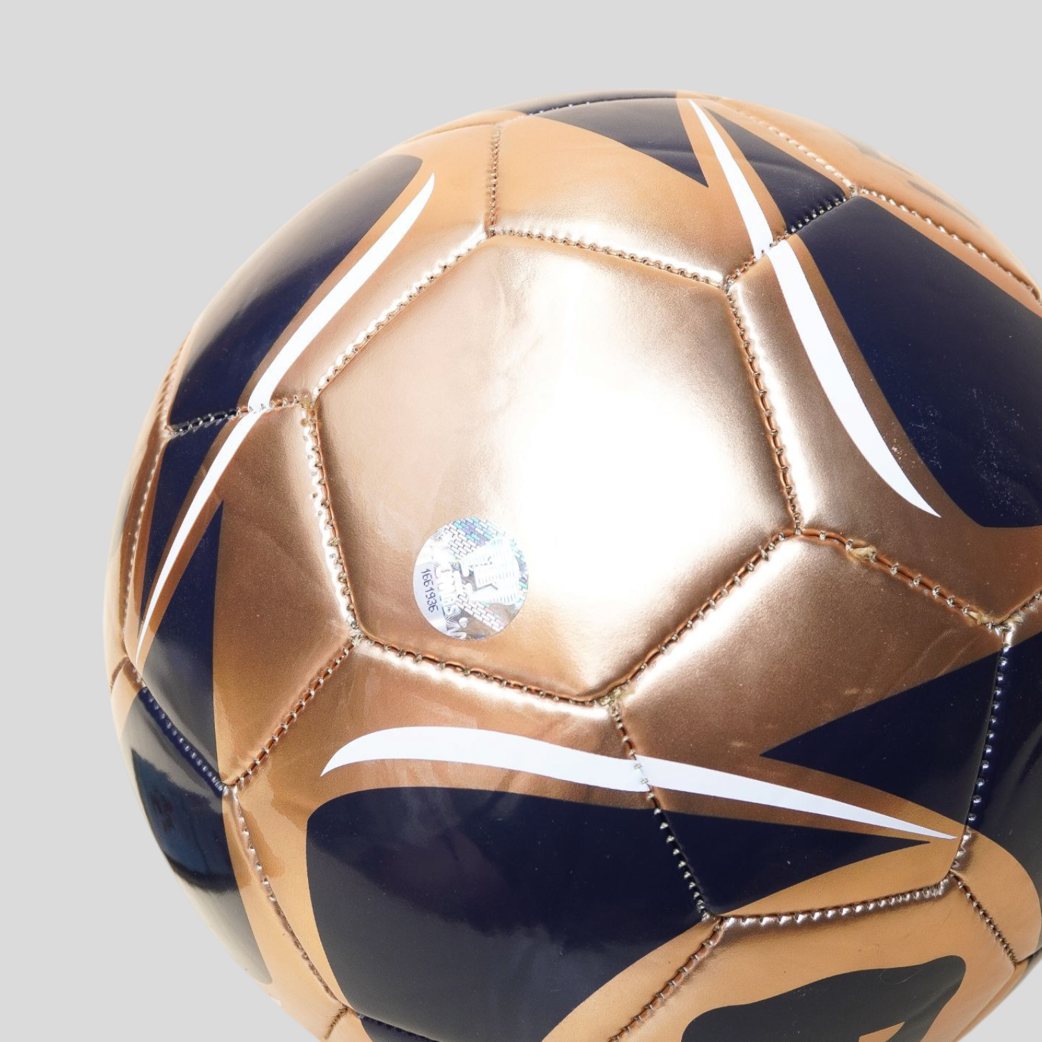Balón Fútbol Club Pumas Tamaño 5 Cosido Licenciado Dorado Azul