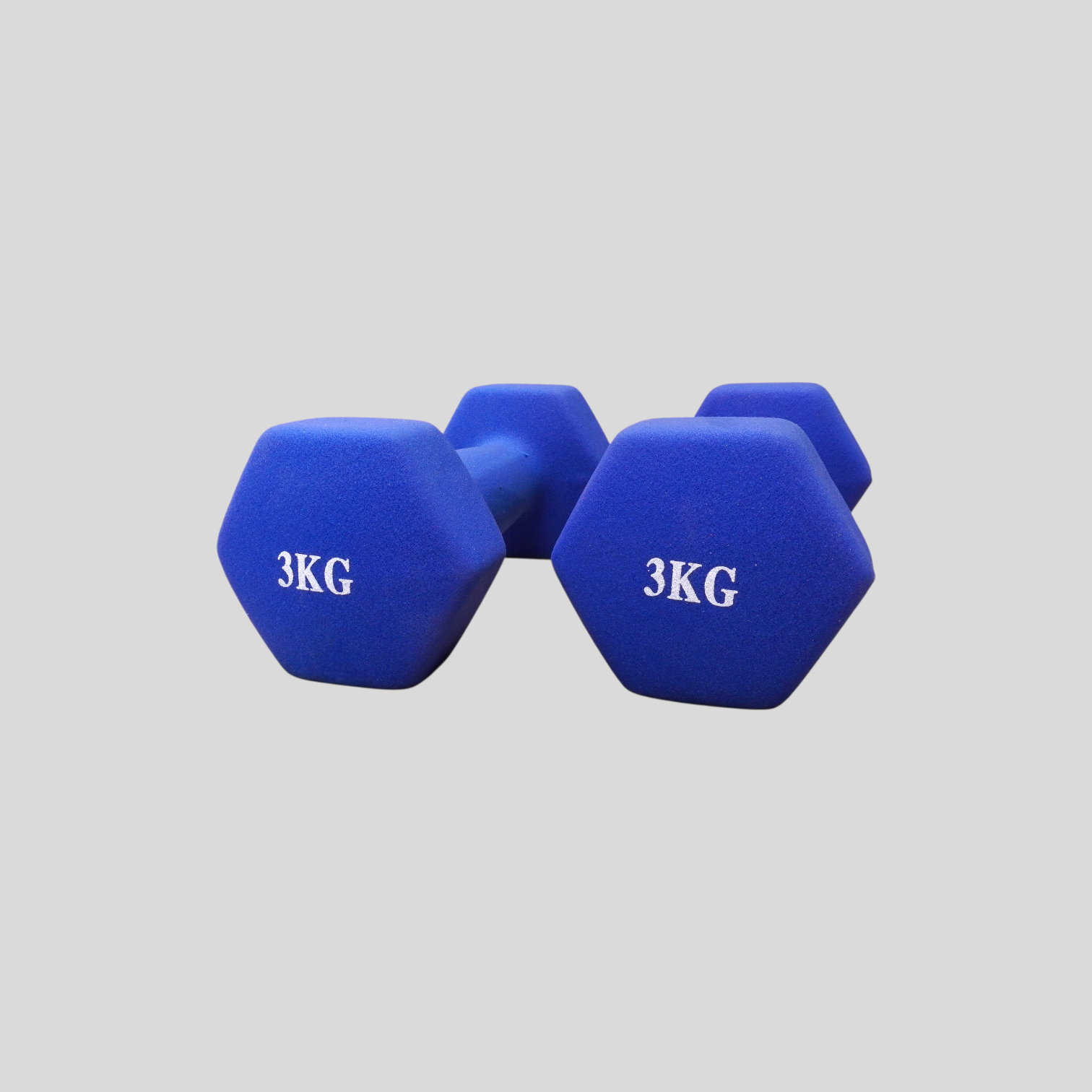 Par De Mancuernas Forradas De 3 Kg