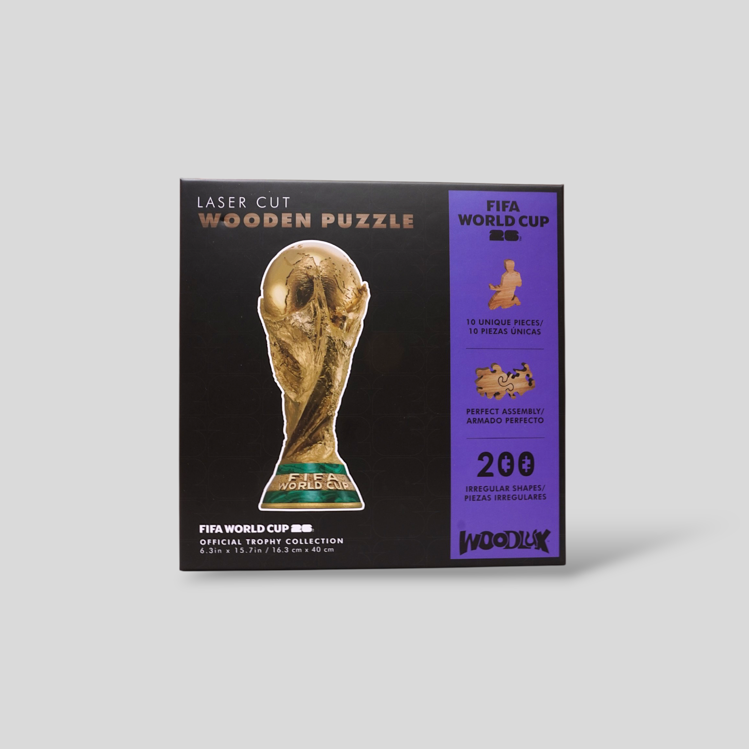 Rompecabezas de Madera FIFA Copa Mundial 2026 Trophy Collection 200 Piezas