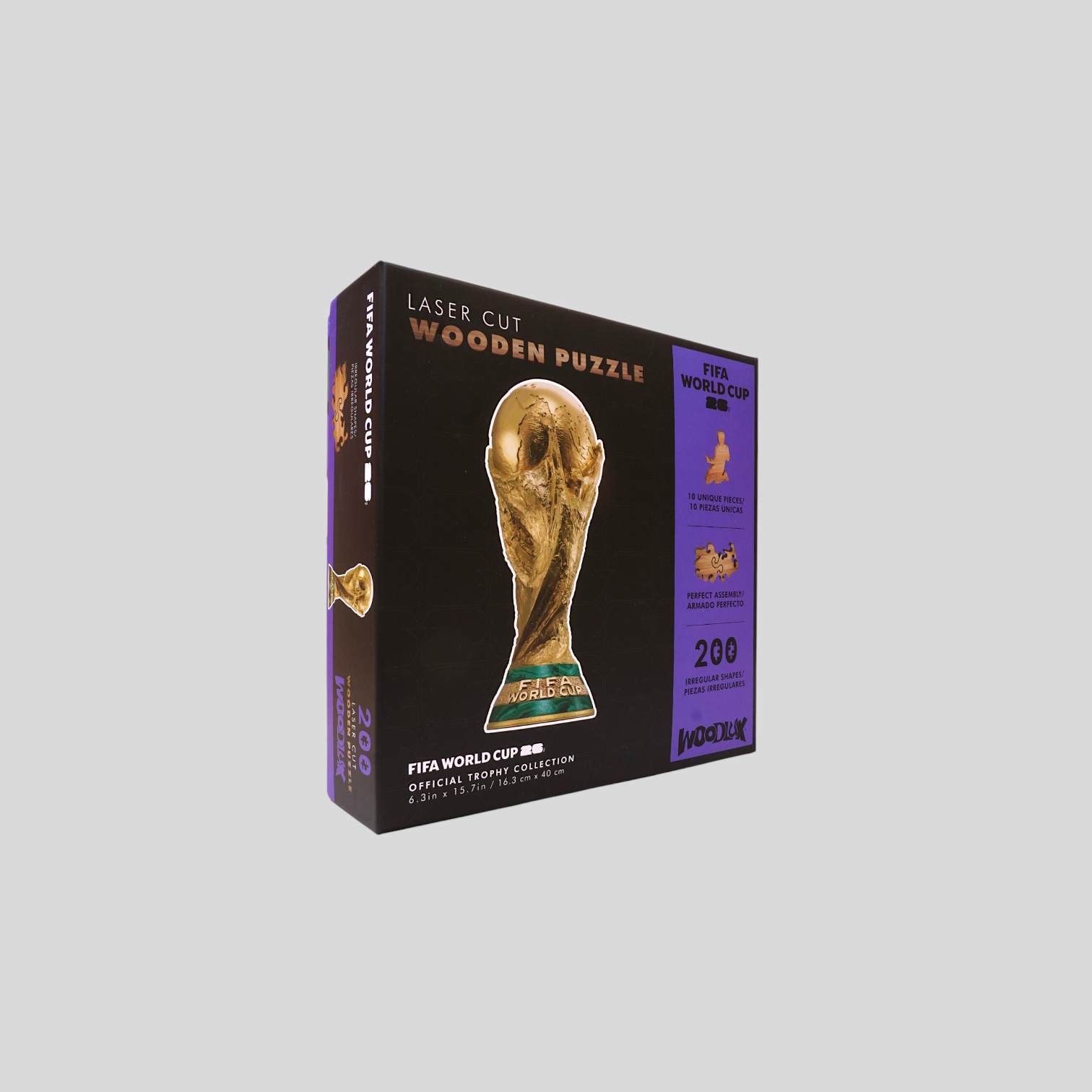 Rompecabezas de Madera FIFA Copa Mundial 2026 Trophy Collection 200 Piezas
