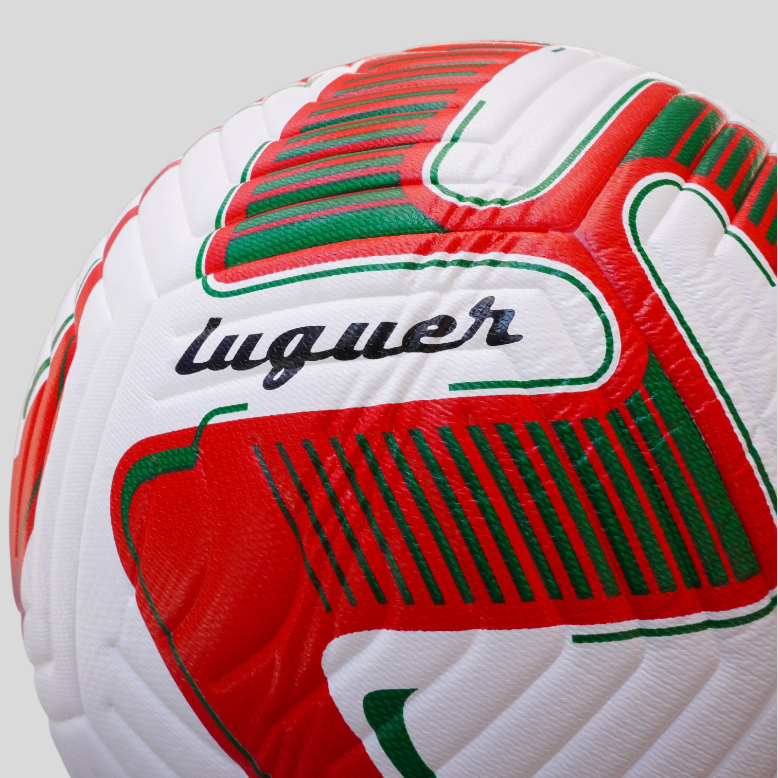 Balón de Fútbol Luguer Diseño México Rojo Termosellado No. 5