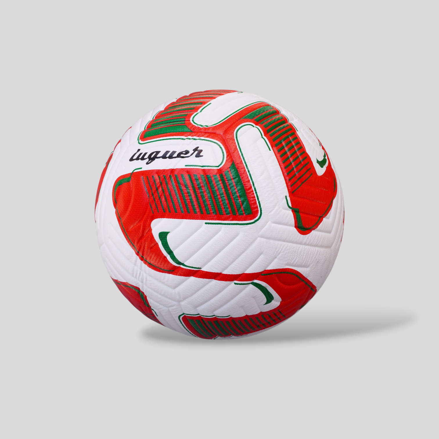 Balón de Fútbol Luguer Diseño México Rojo Termosellado No. 5