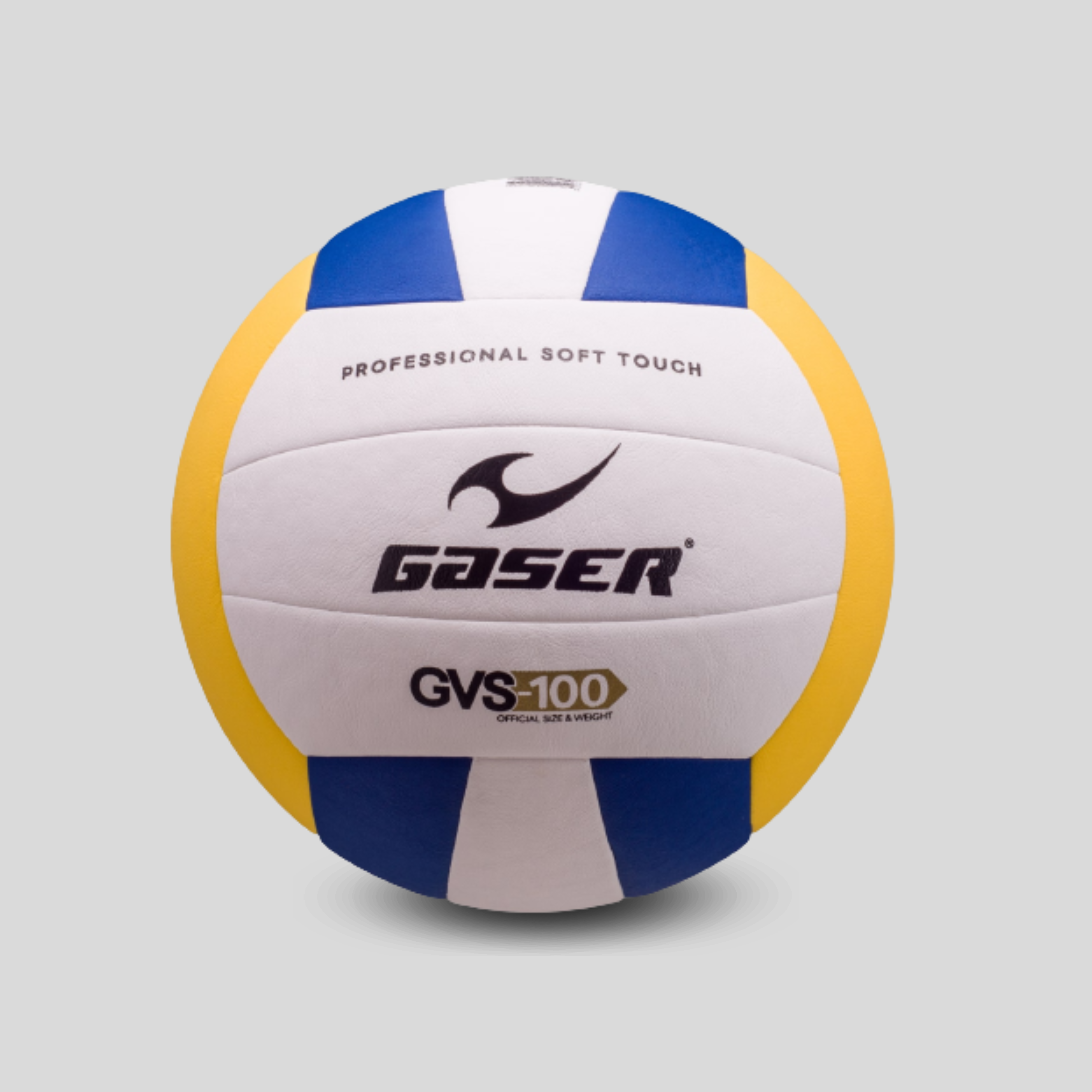 Balón de Voleibol Gaser GVS-100 SoftTouch Acolchonado/Profesional para Uso en Exterior