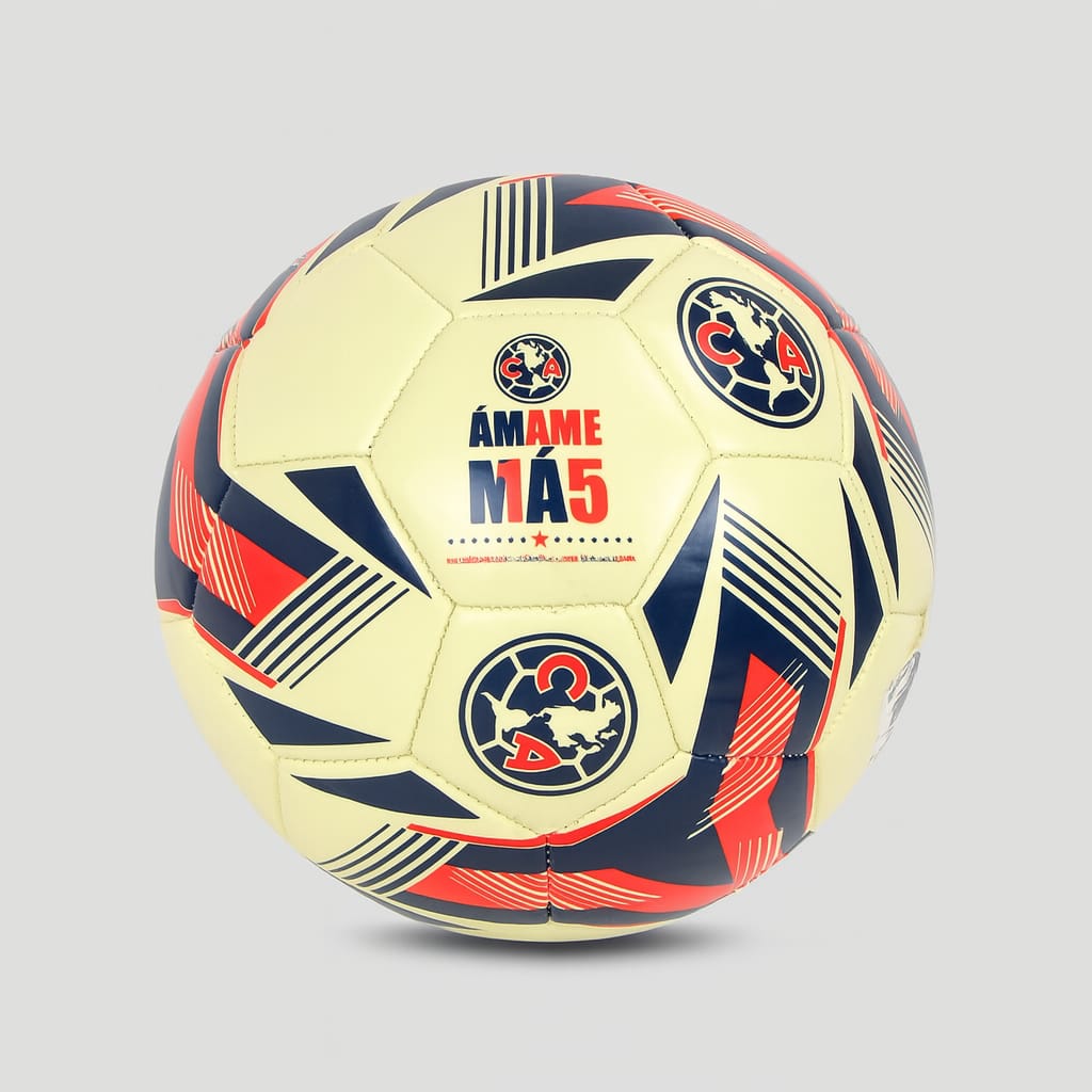 Balón de Fútbol Oficial Club América Resistente y de Gran Durabilidad