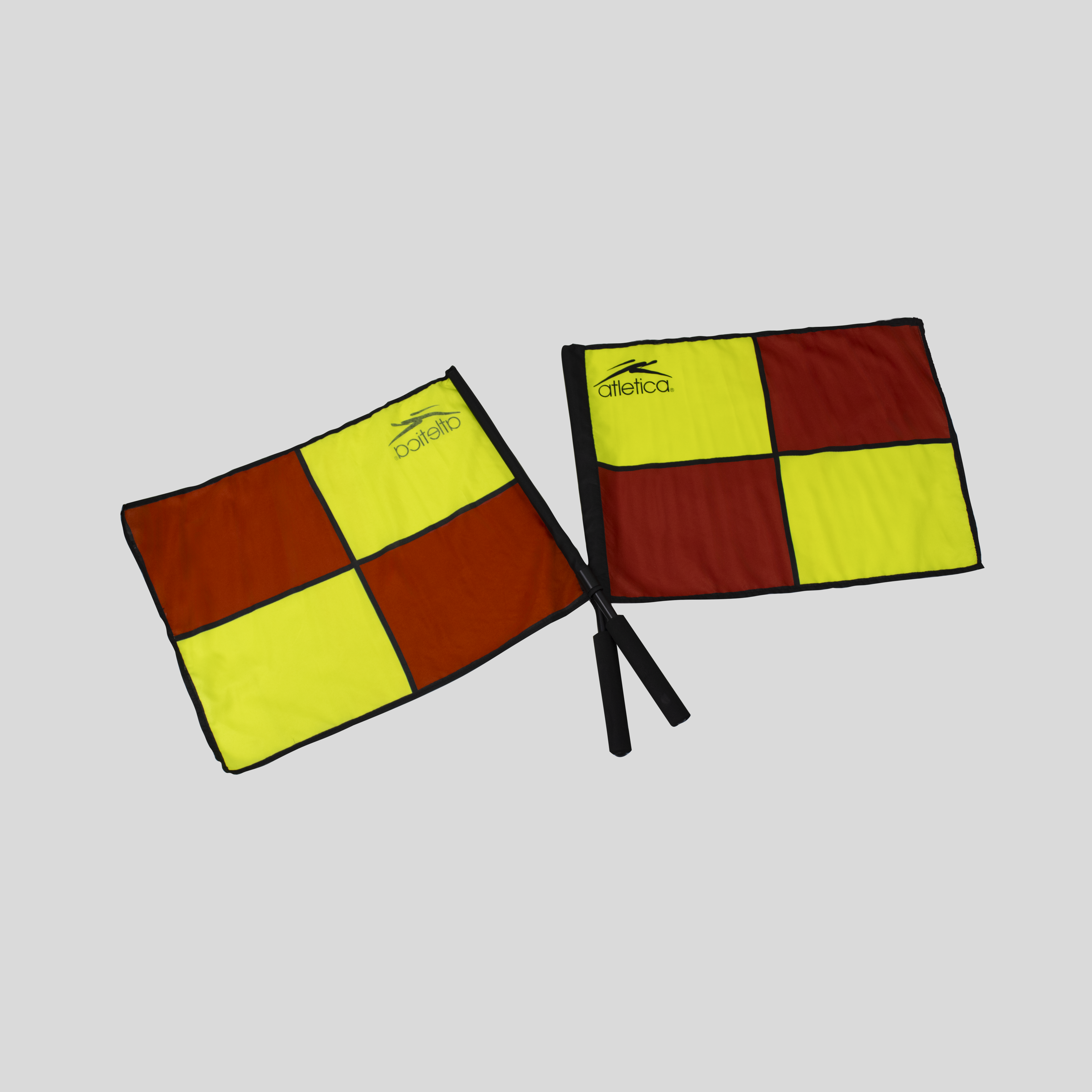 Banderines Para Árbitro Atlética Juego de 2 Piezas de Tela