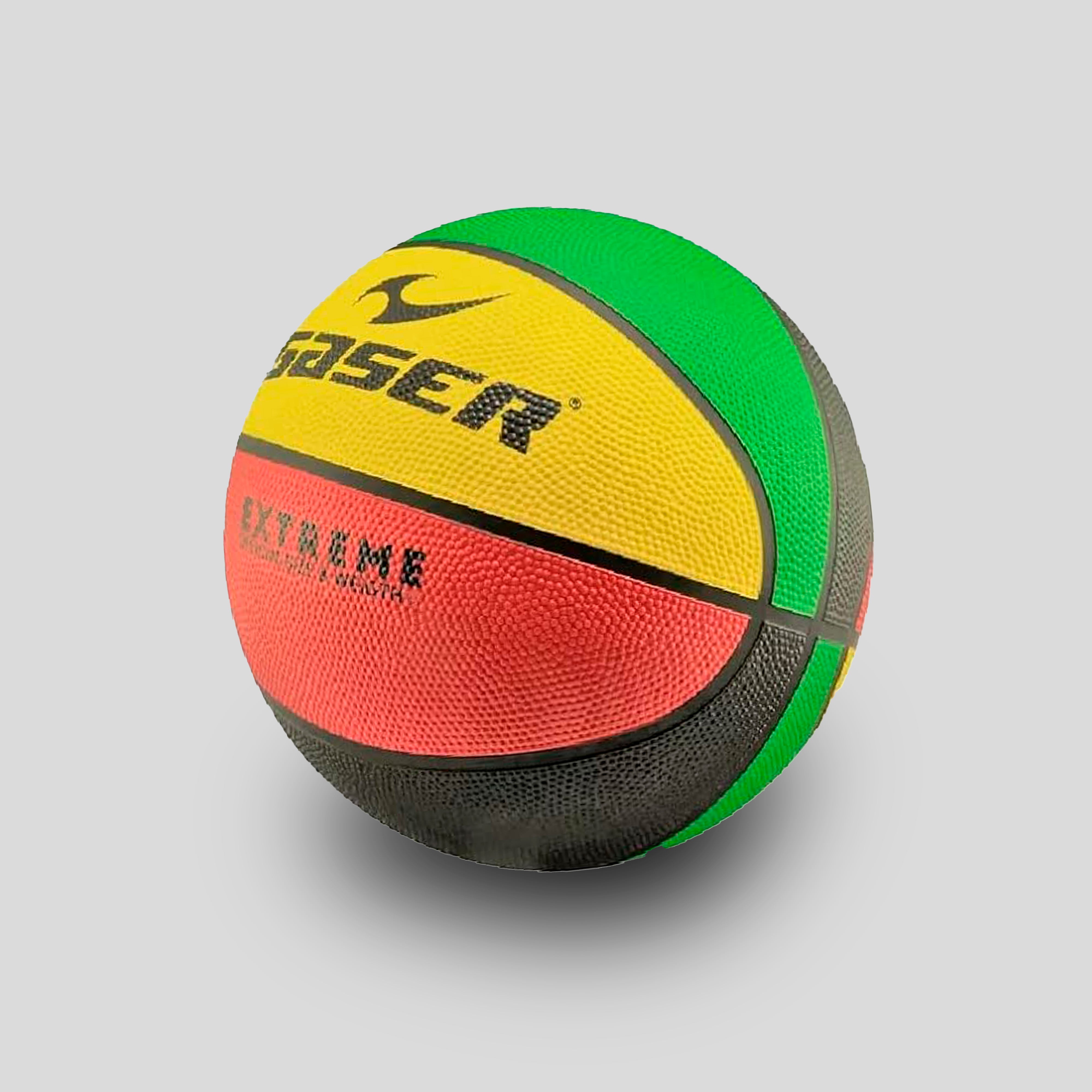 Balón Gaser de Básquetbol Talla Oficial 7  Resistente y Versátil para Cancha Abierta