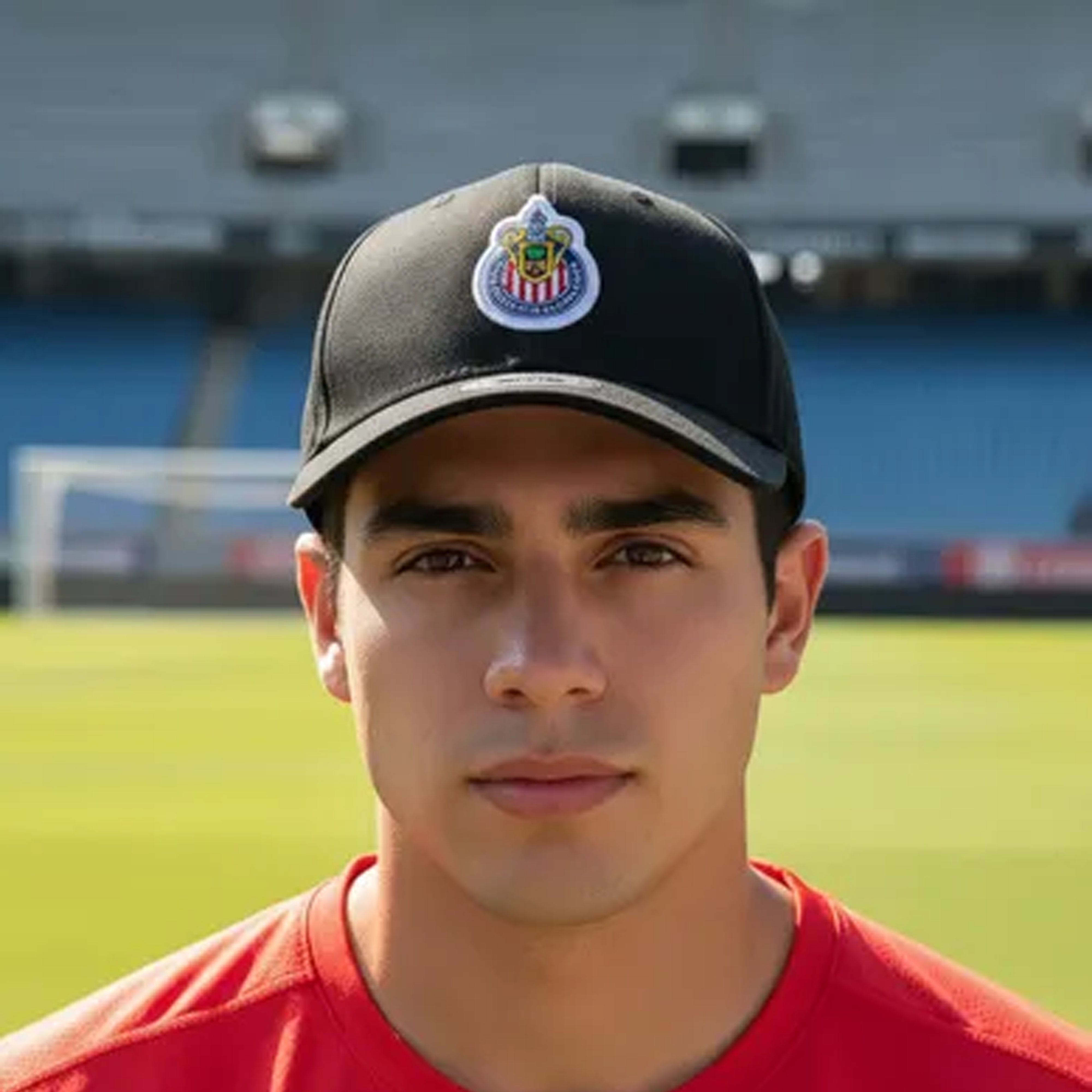 Gorra Exclusiva de Gamusa Chivas con Escudo Bordado Oficial y Ala Curva Deportiva