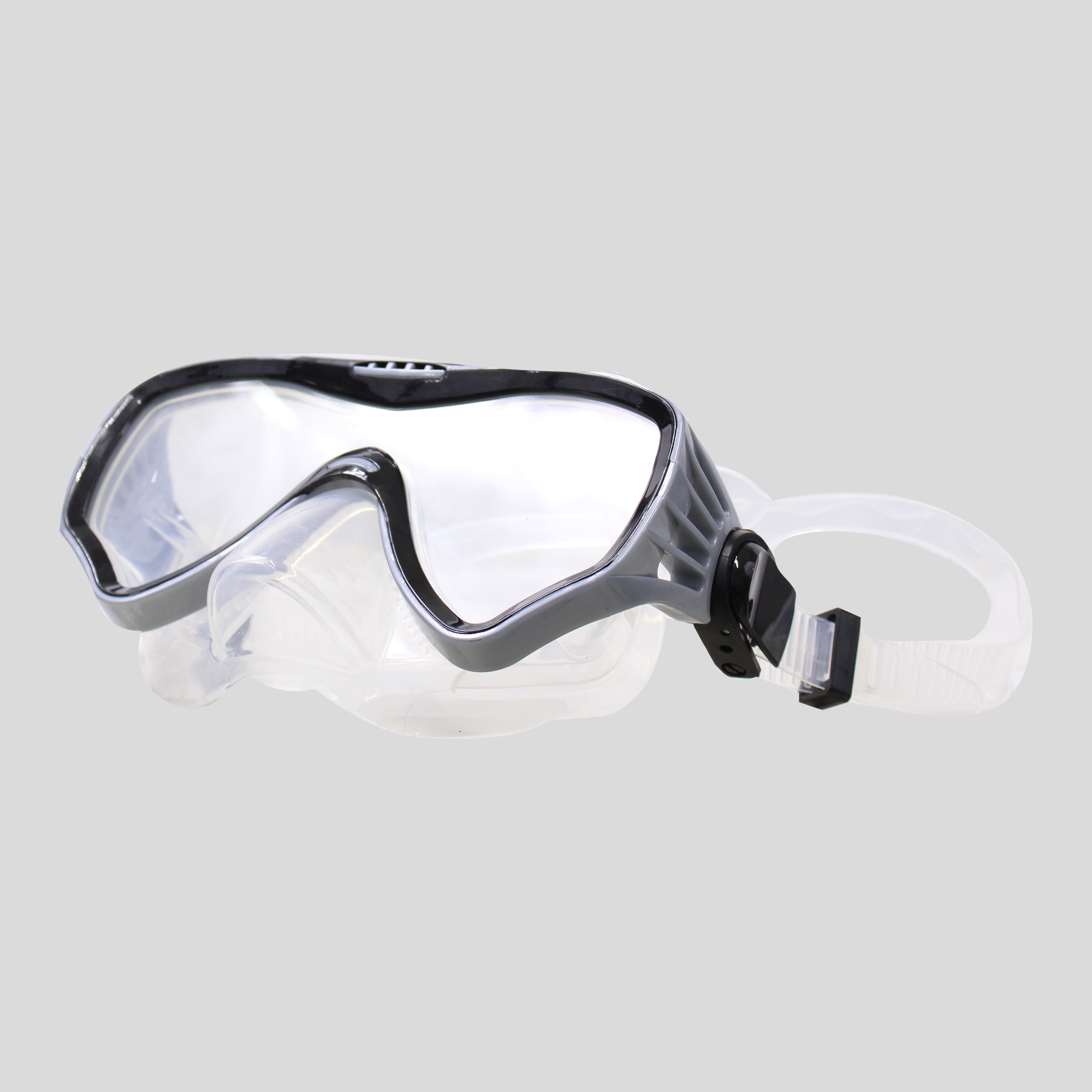 Visor De Alta Calidad Con Snorkel Con Valvula Deportivo Para Snorkeling, Entrenamiento y Diversión Acuática