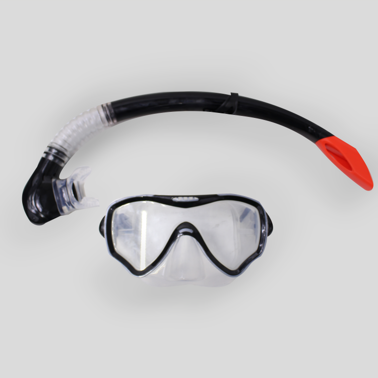 Visor De Alta Calidad Con Snorkel Con Valvula Deportivo Para Snorkeling, Entrenamiento y Diversión Acuática