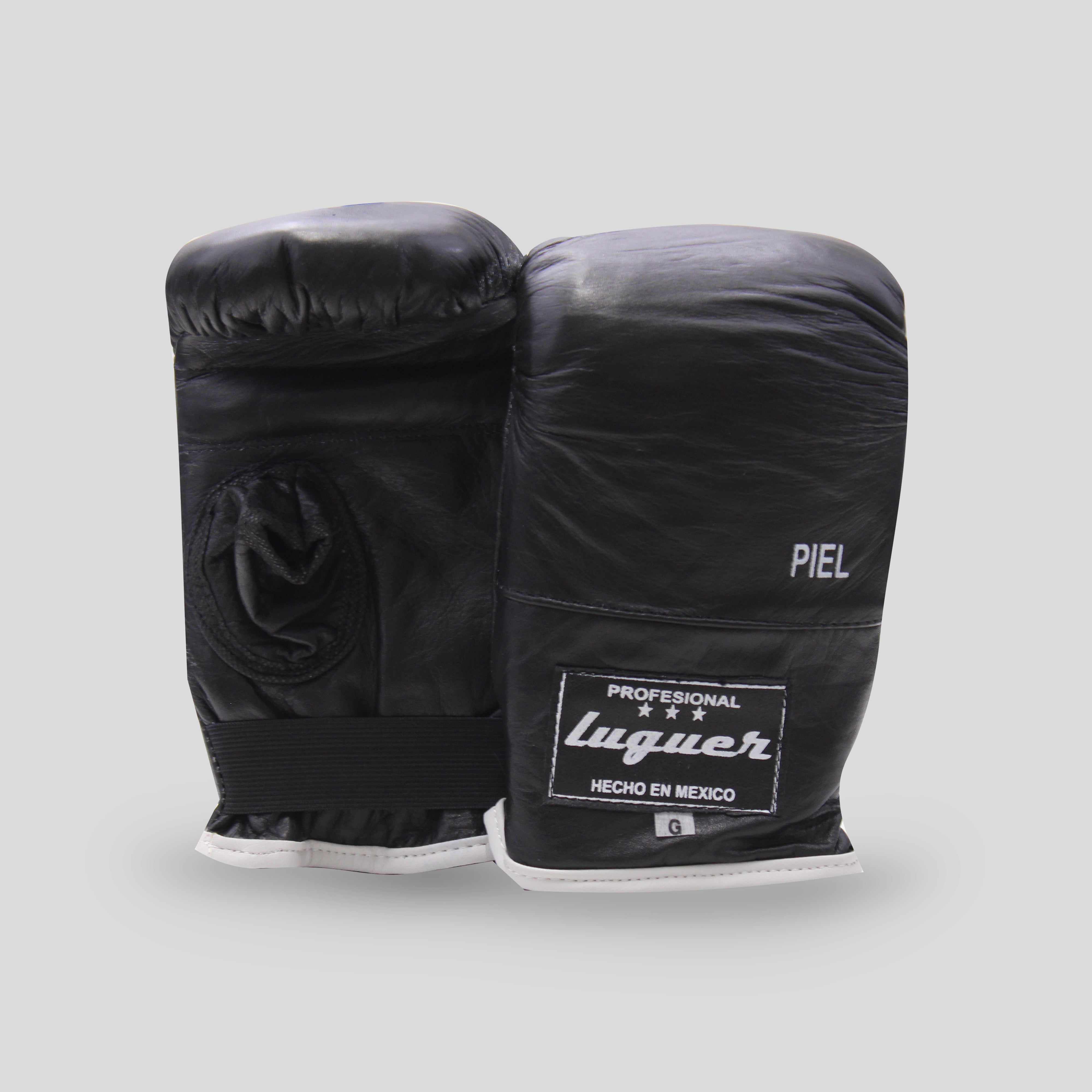 Guanteleta Deportiva de Piel Genuina Luguer Ideal para Entrenamiento Intenso de Boxeo y Artes Marciales Mixtas