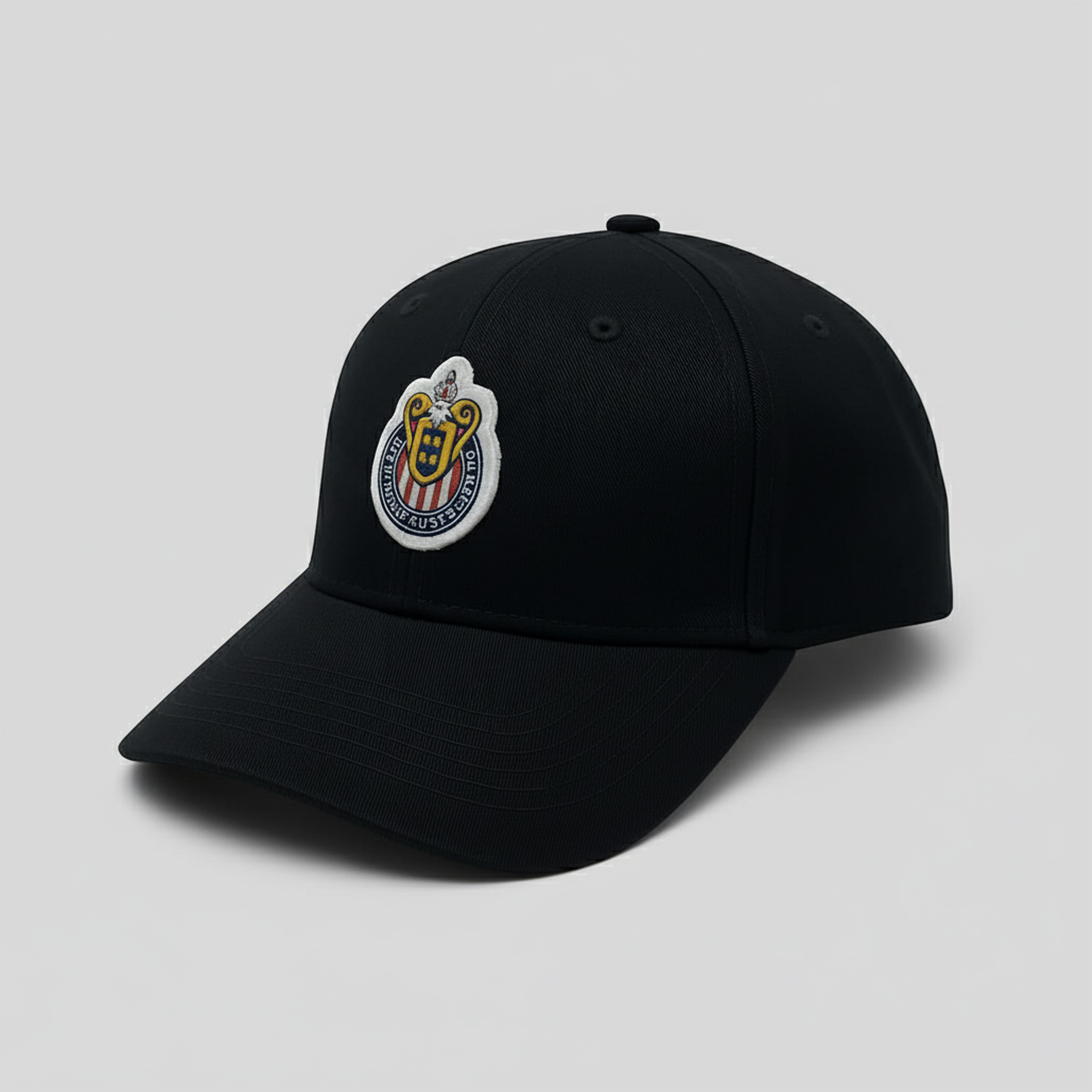 Gorra Exclusiva de Gamusa Chivas con Escudo Bordado Oficial y Ala Curva Deportiva