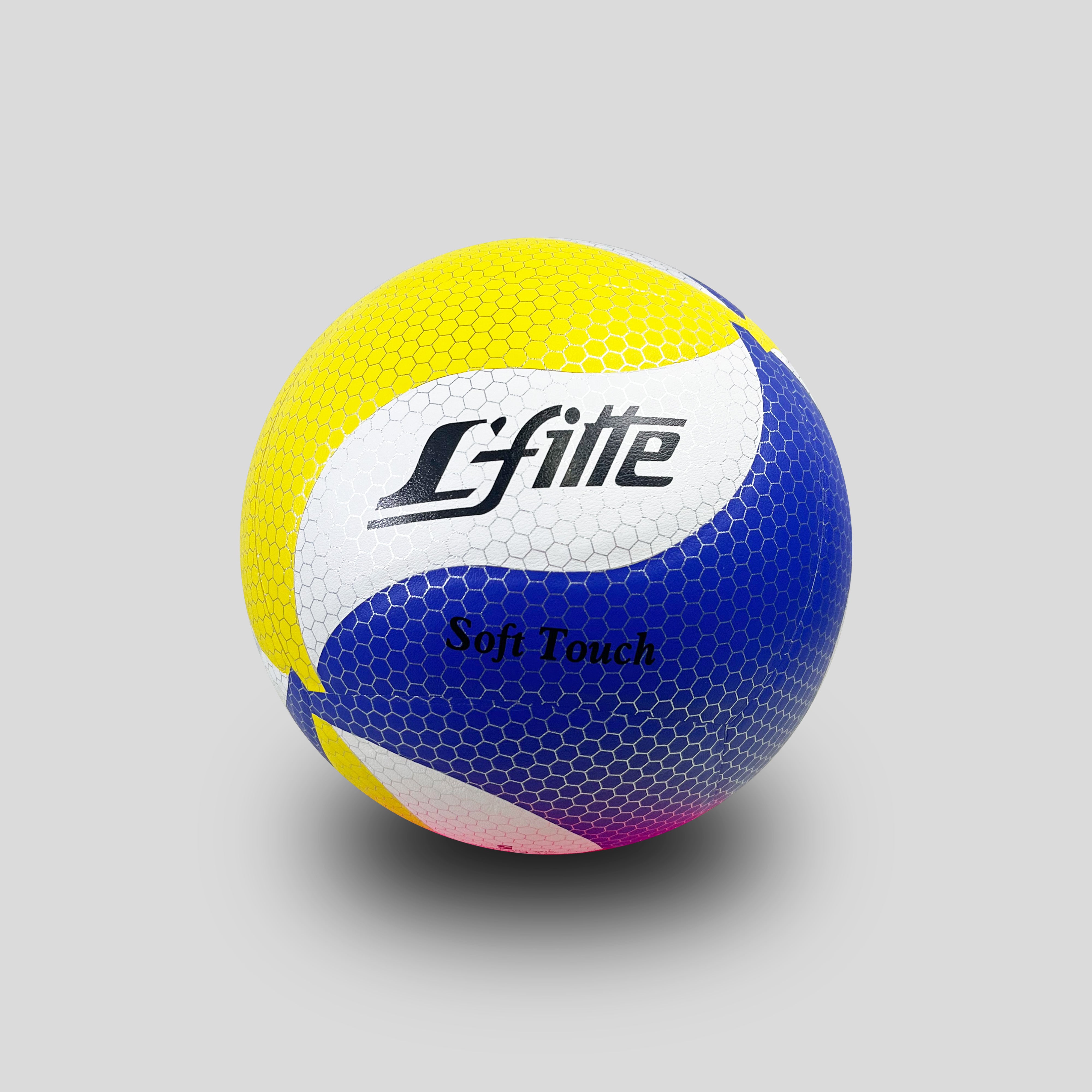 Balón de Voleibol Acojinado Tricolor con Cámara Resistente Tamaño Oficial 5, Ideal para Playa, Uso Recreativo y Entrenamiento