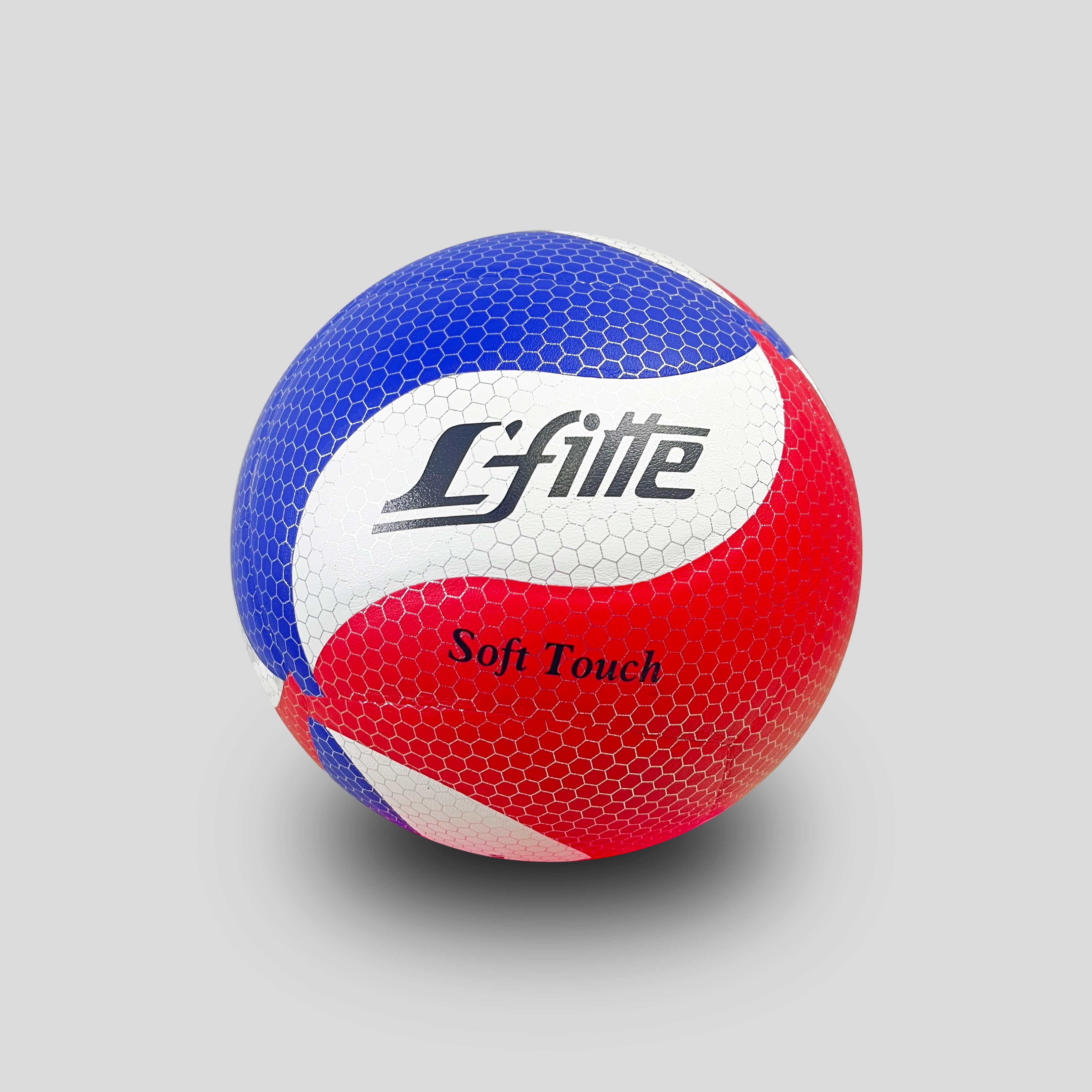 Balón de Voleibol Acojinado Tricolor con Cámara Resistente Tamaño Oficial 5, Ideal para Playa, Uso Recreativo y Entrenamiento