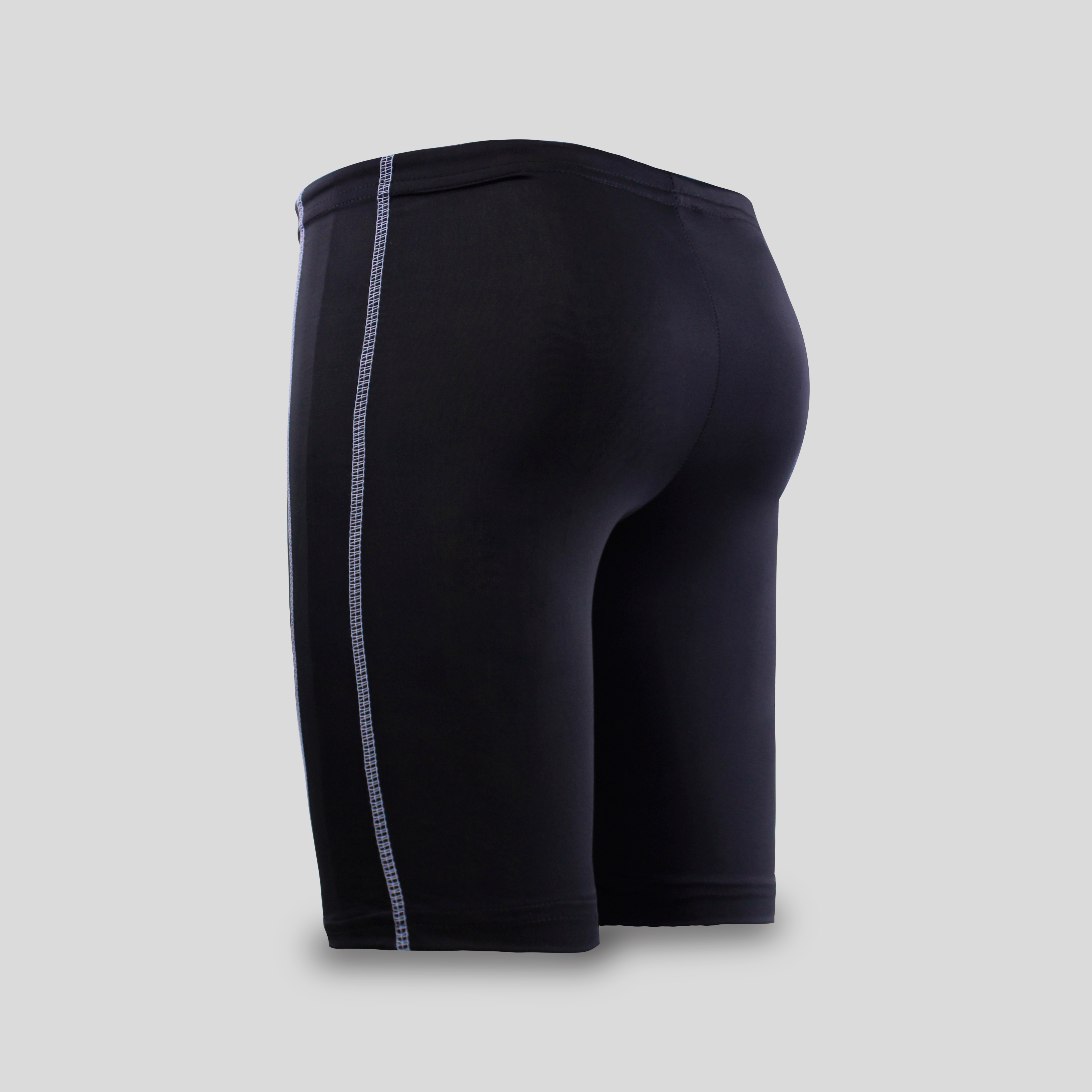 Short De Licra Compresivo Para Natación Hombre Con Protección UV Y Tela Ligera