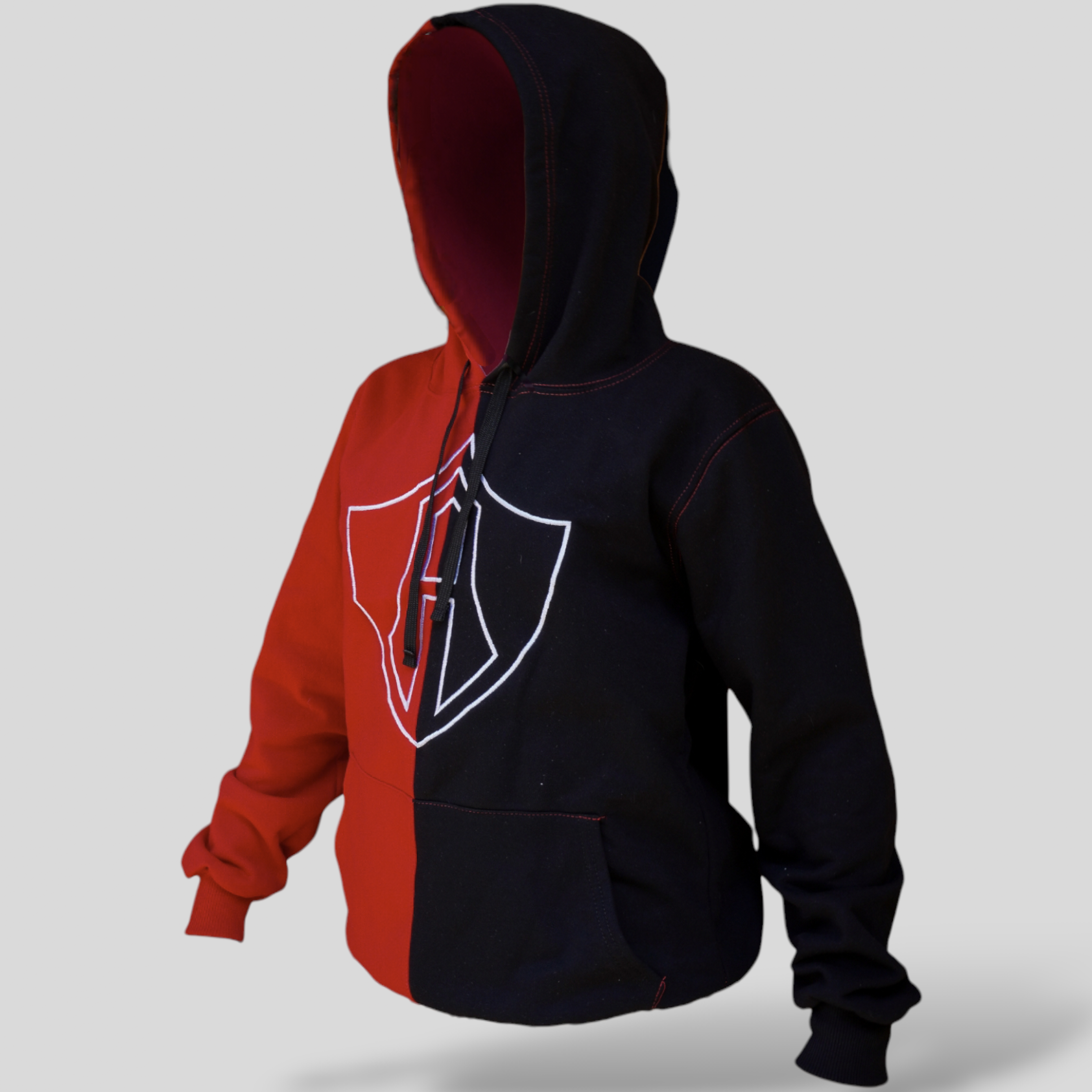 SUDADERA ROJINEGRA INFANTIL ATLAS FC