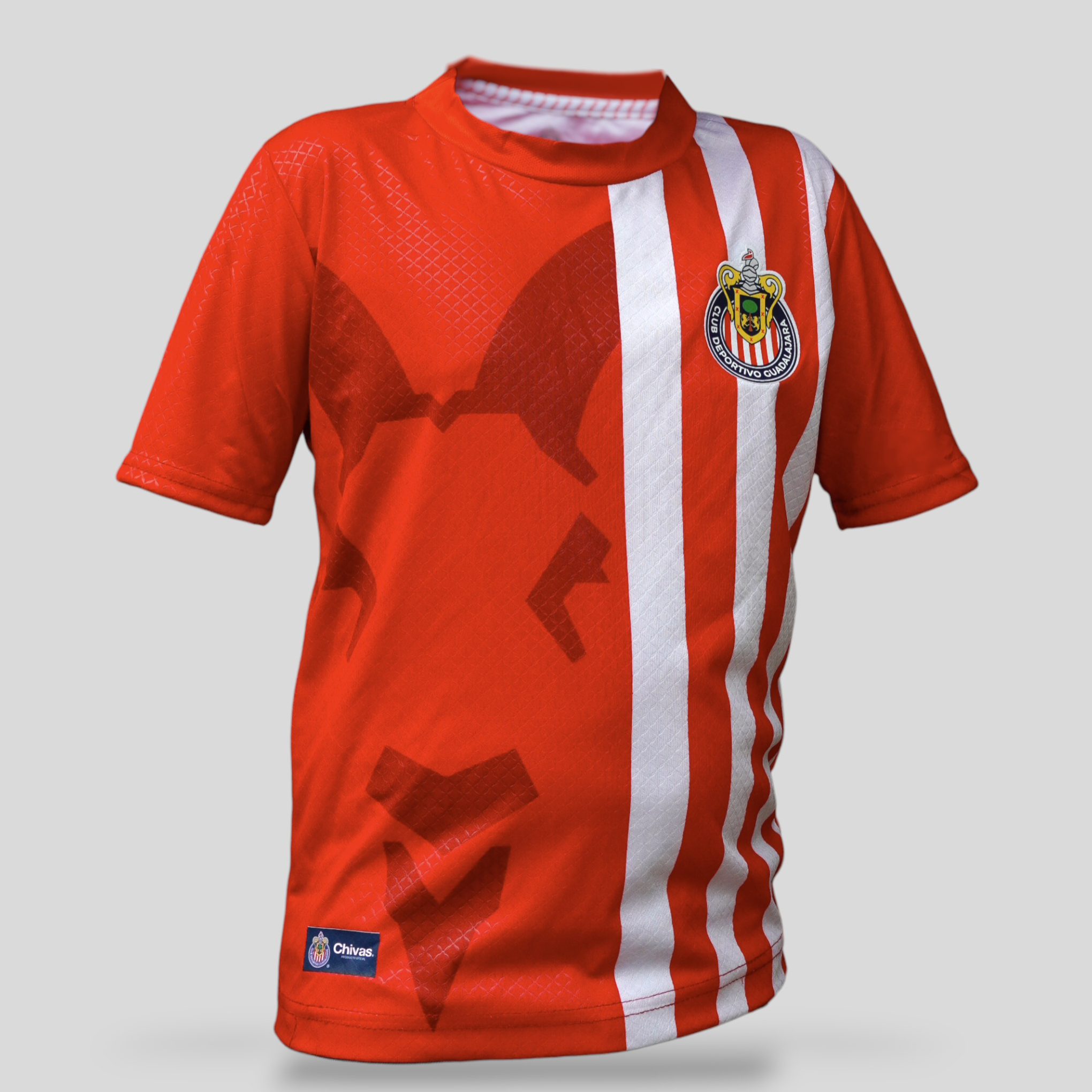 Jersey Playera Para Niño Chivas Guadalajara De Entrenamiento