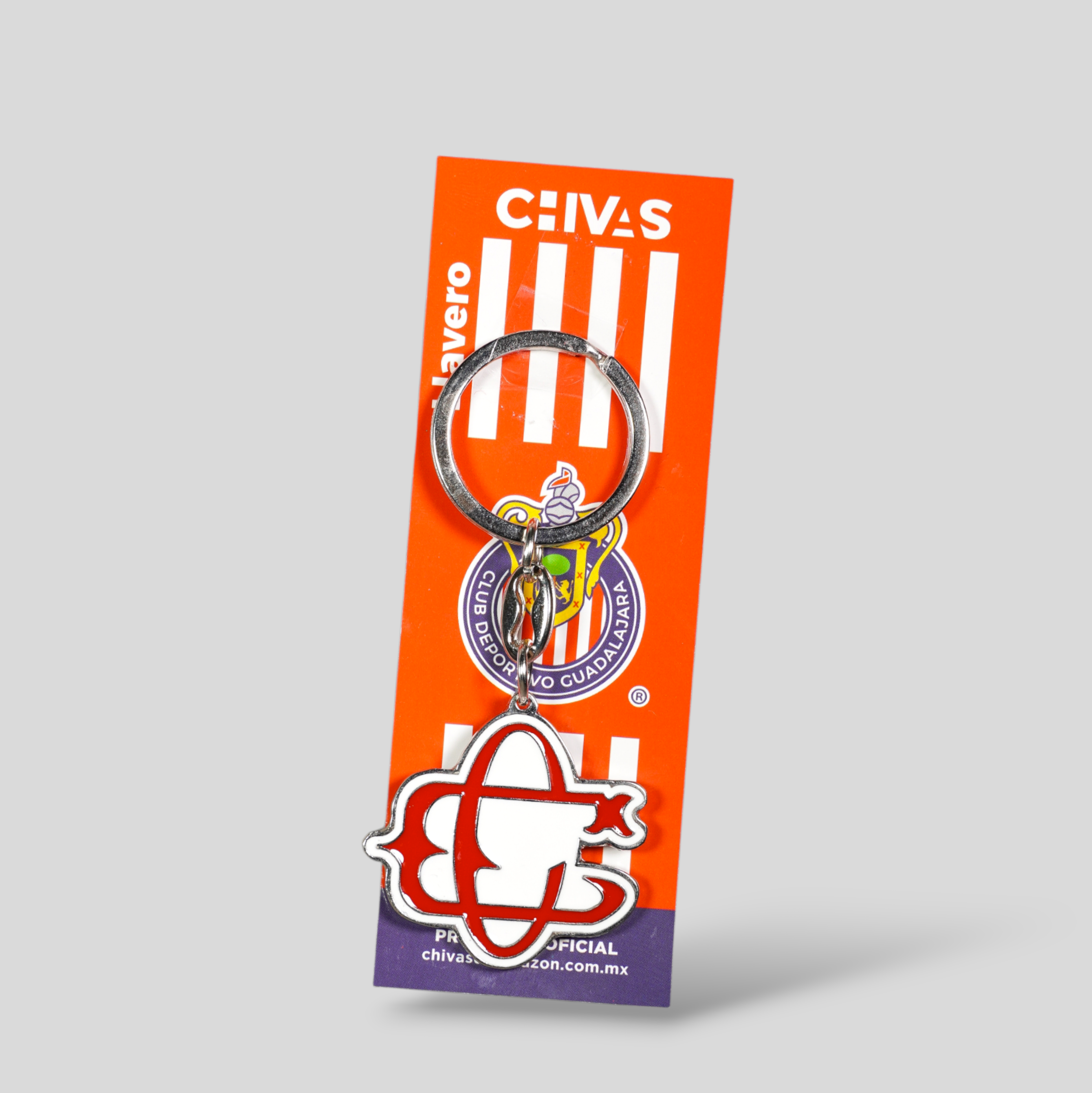 Llavero Metálico del Club Deportivo Guadalajara