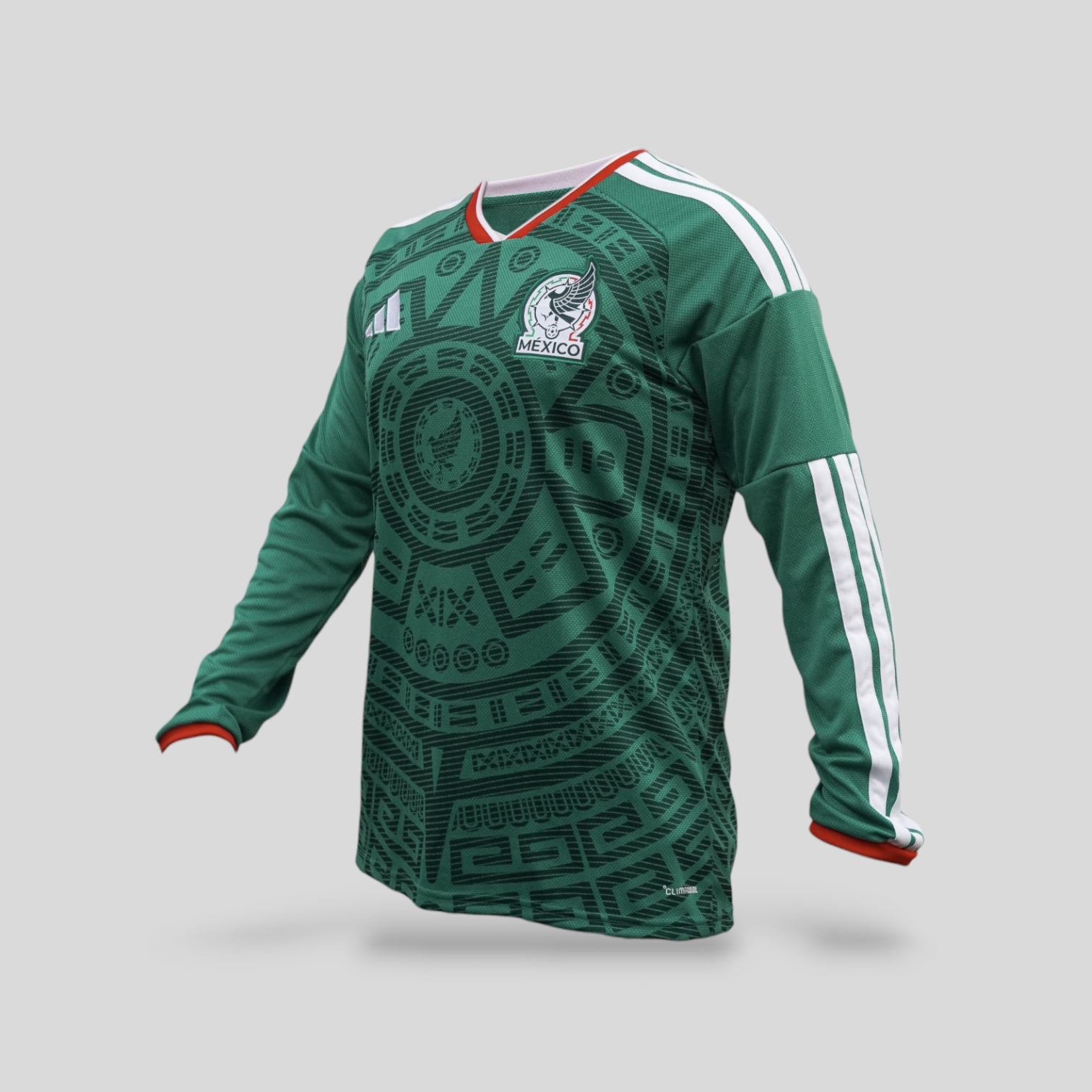 Jersey Adidas México Mundial 2026 Manga Larga Caballero