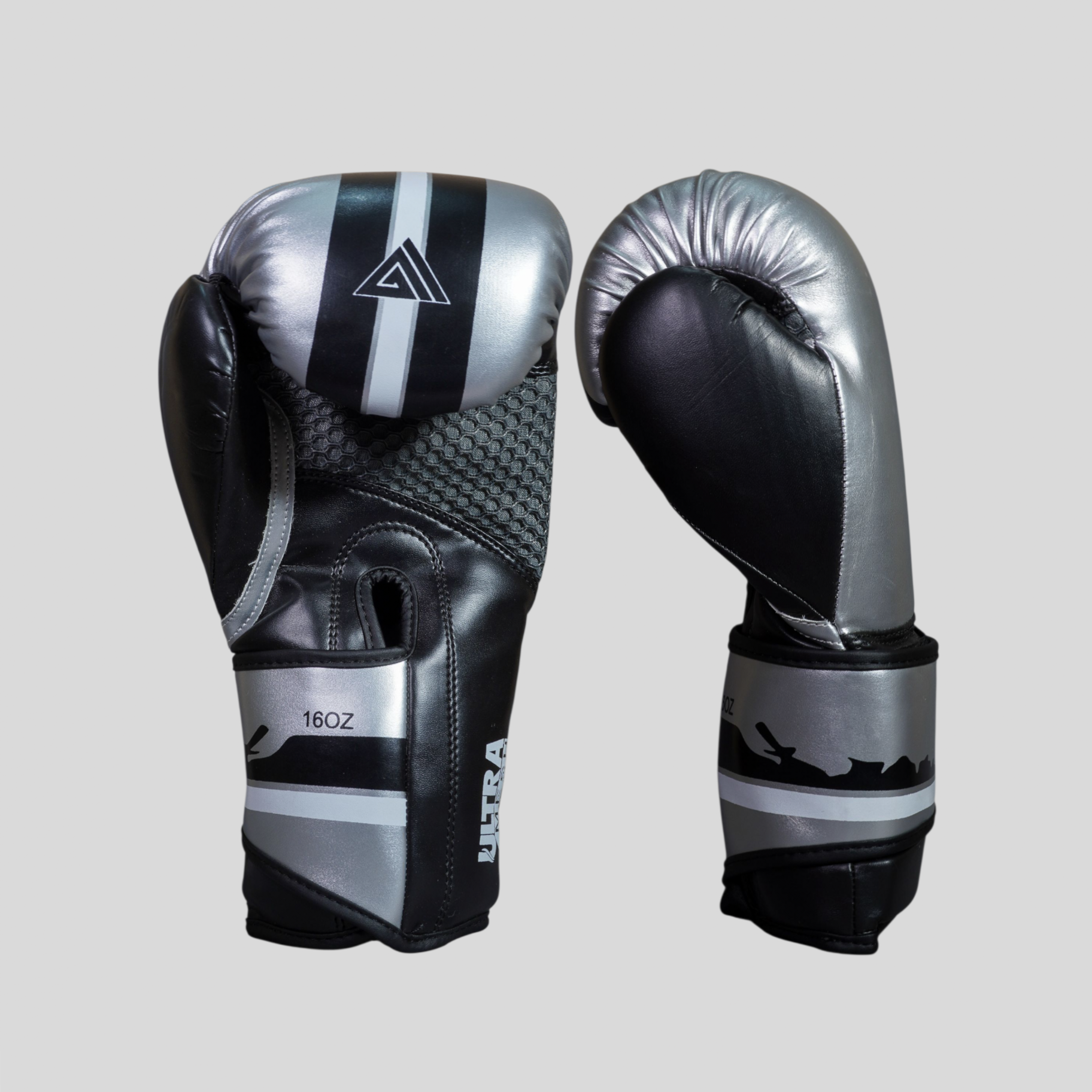 Kit Guantes Boxeo Furious Plata ADX