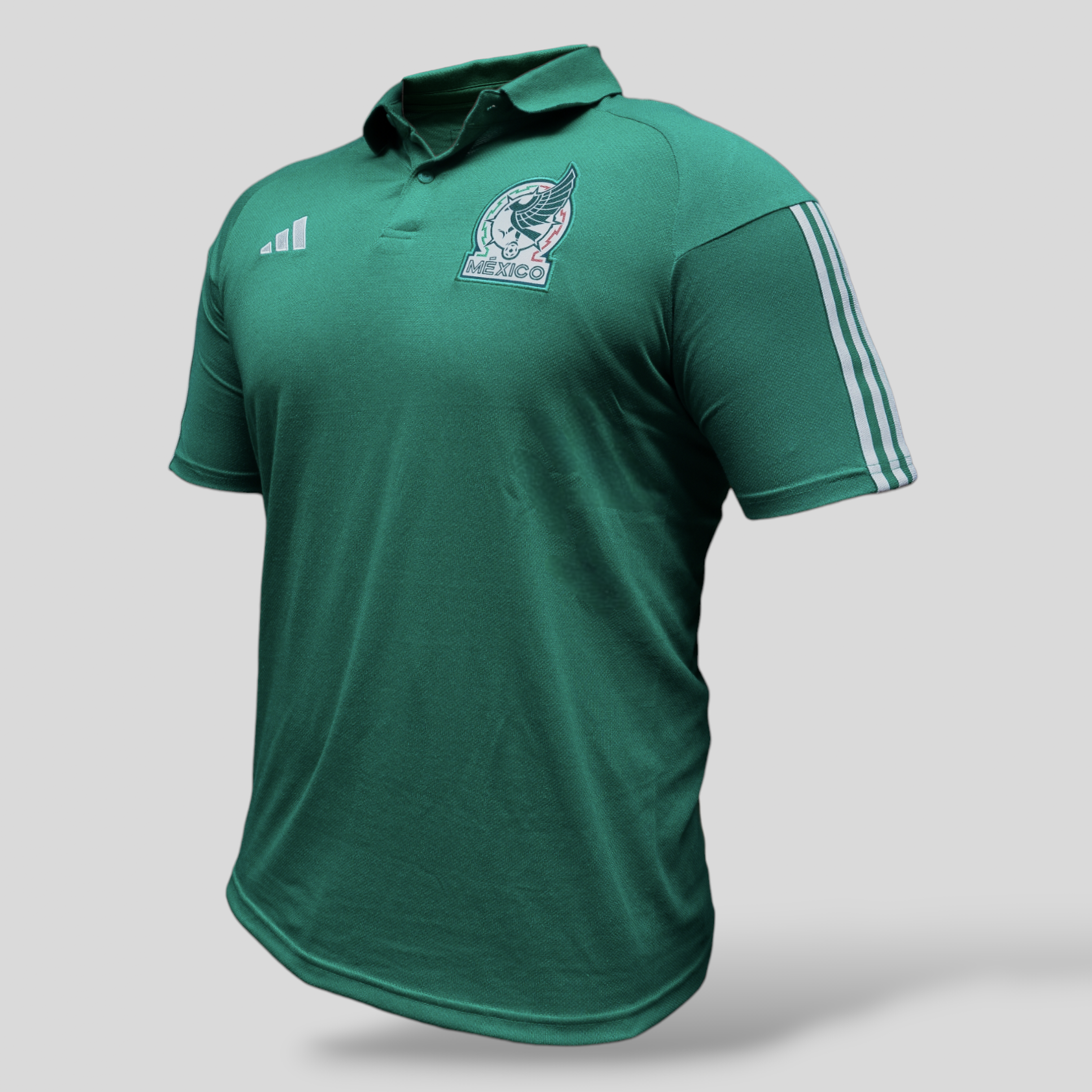 Playera Polo Adidas Selección Mexicana