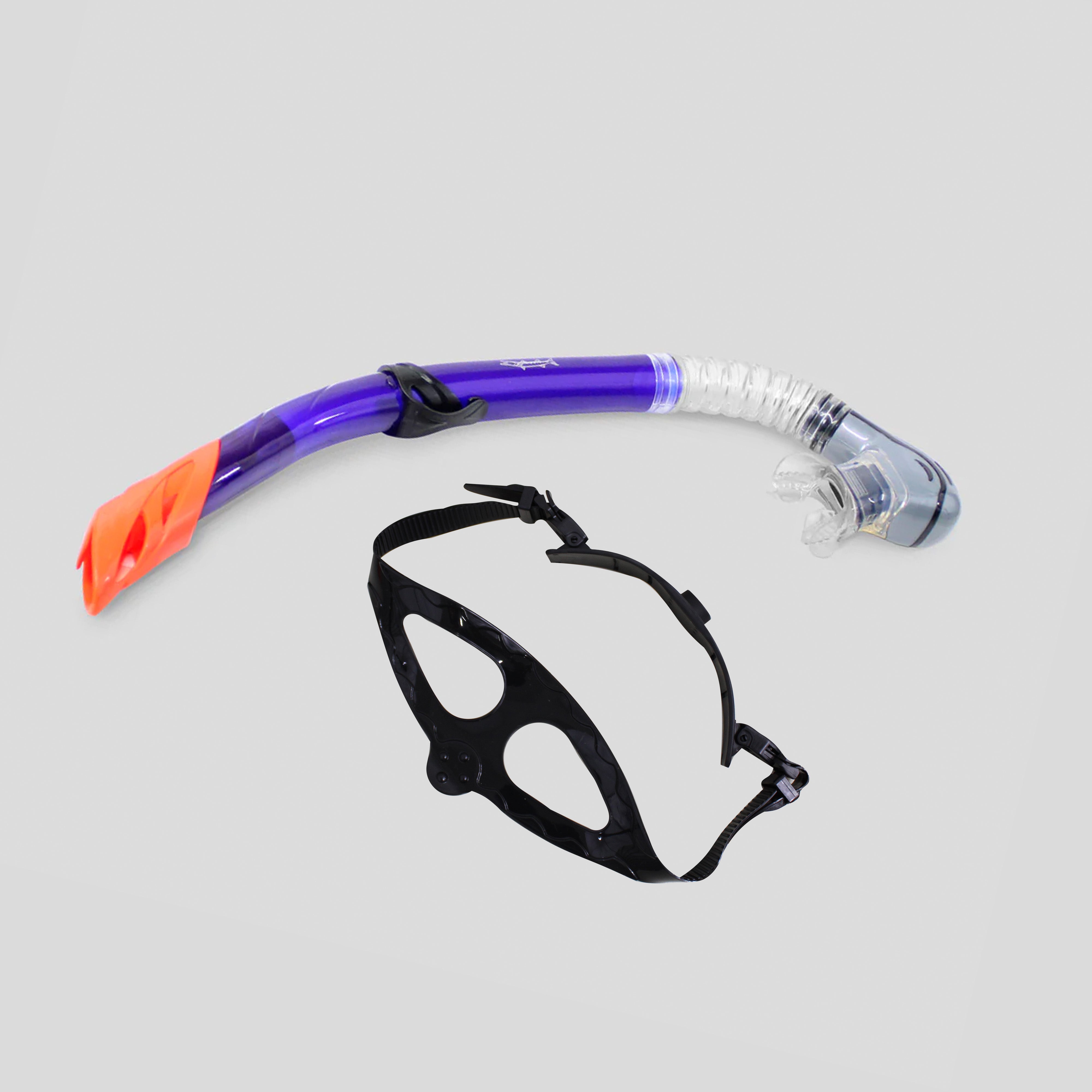Snorkel Frontal Ajustable para Natación y Buceo Libre Diseño Ergonómico y Material Resistente para Deportes Acuáticos