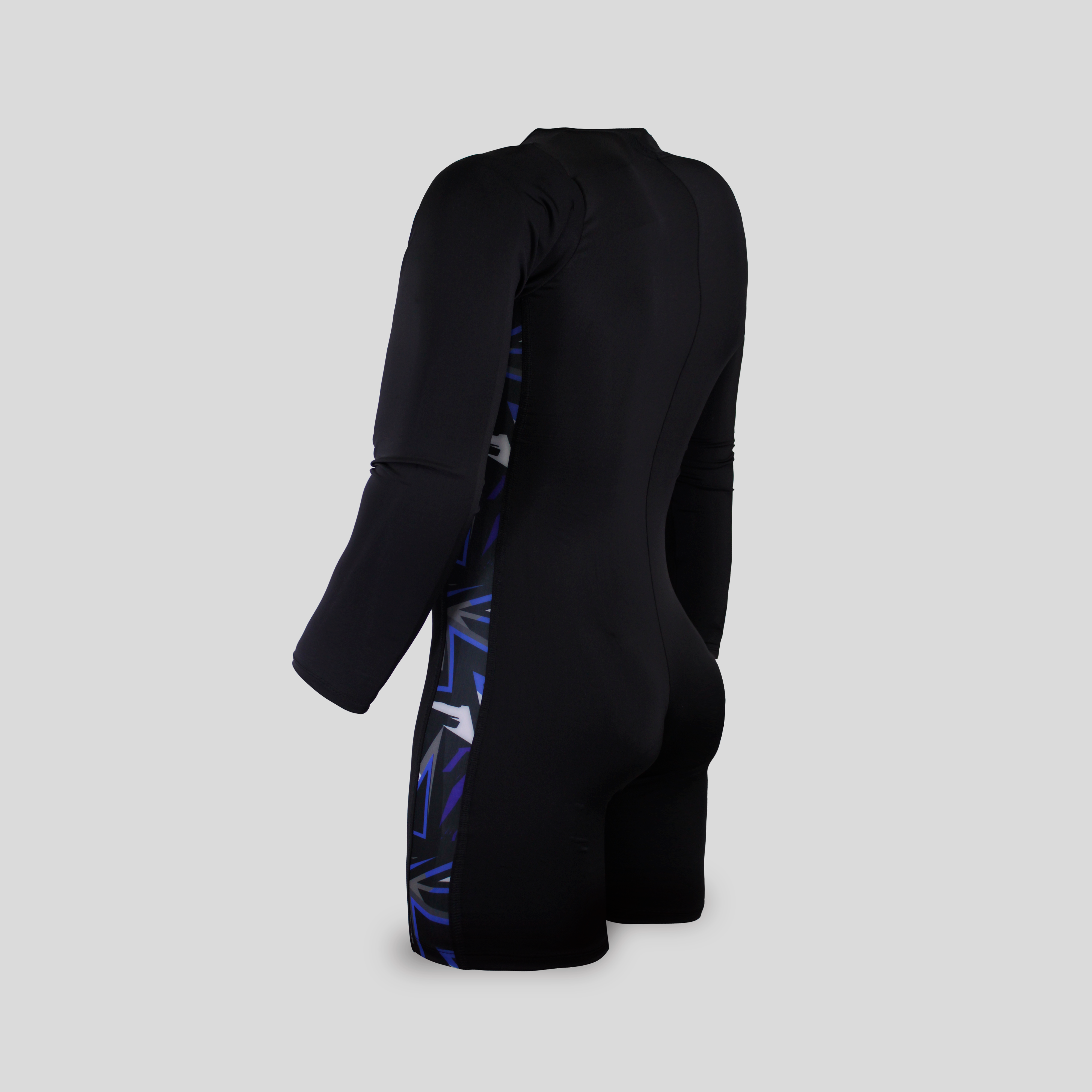 Body Manga Larga para Caballero de Licra Ajustado, Resistente al Cloro Ideal para Natación y Buceo